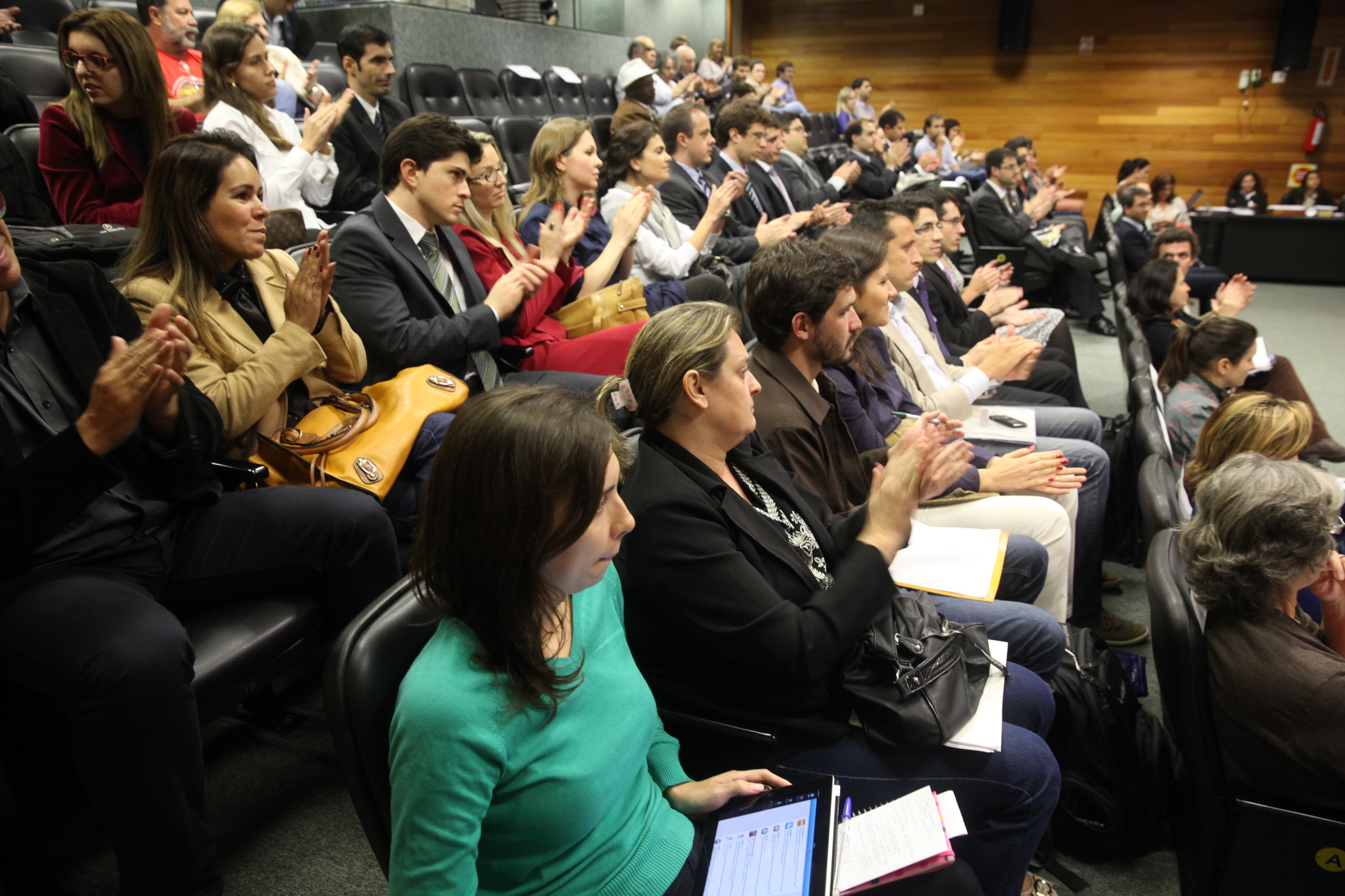Audiência Pública para avaliar e debater o primeiro mês de trabalho da Defensoria Pública de Santa Catarina. Foto: Miriam Zomer