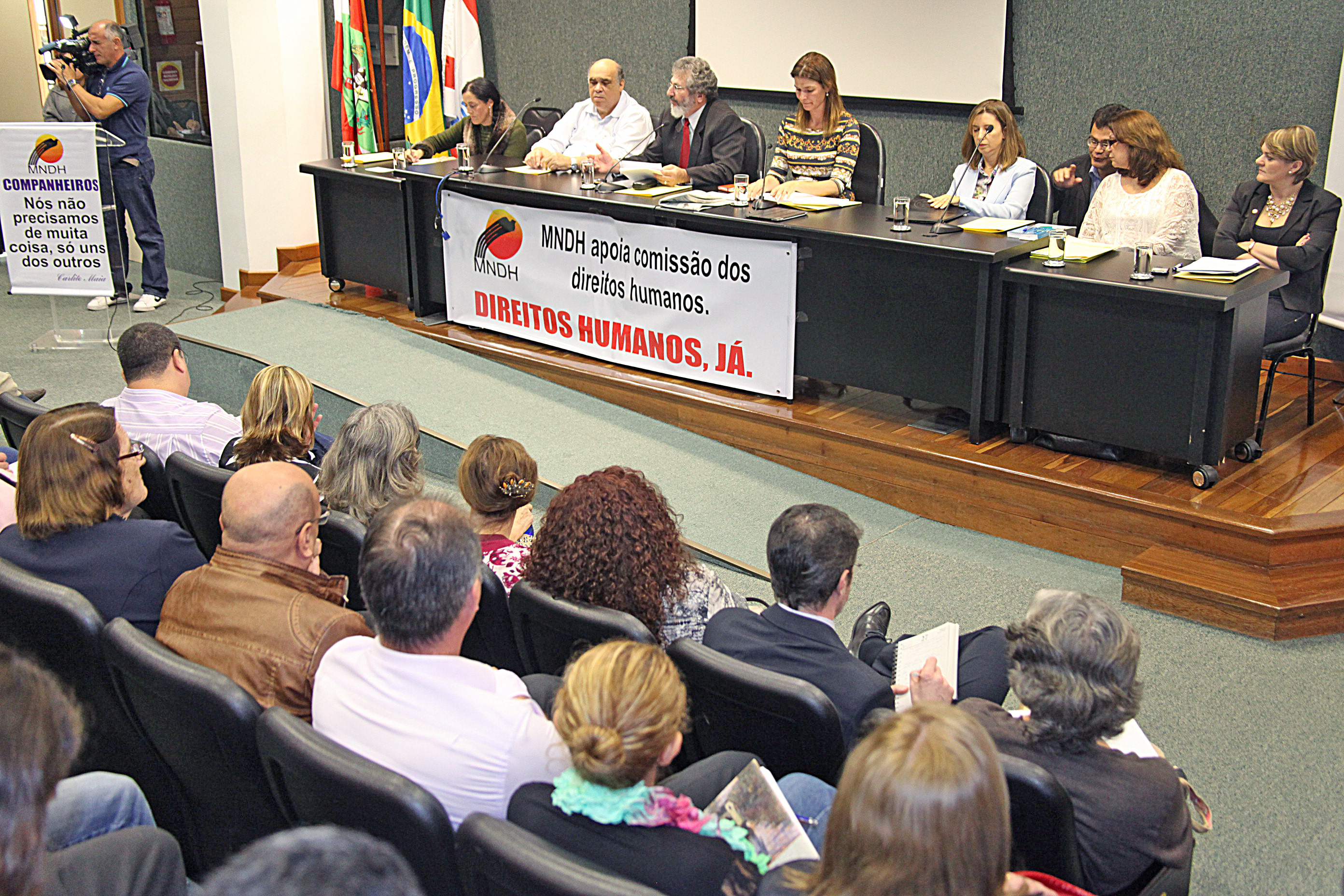 Audiência Pública para decidir sobre a criação do Conselho Estadual de Direitos Humanos. Foto: Fábio Queiroz