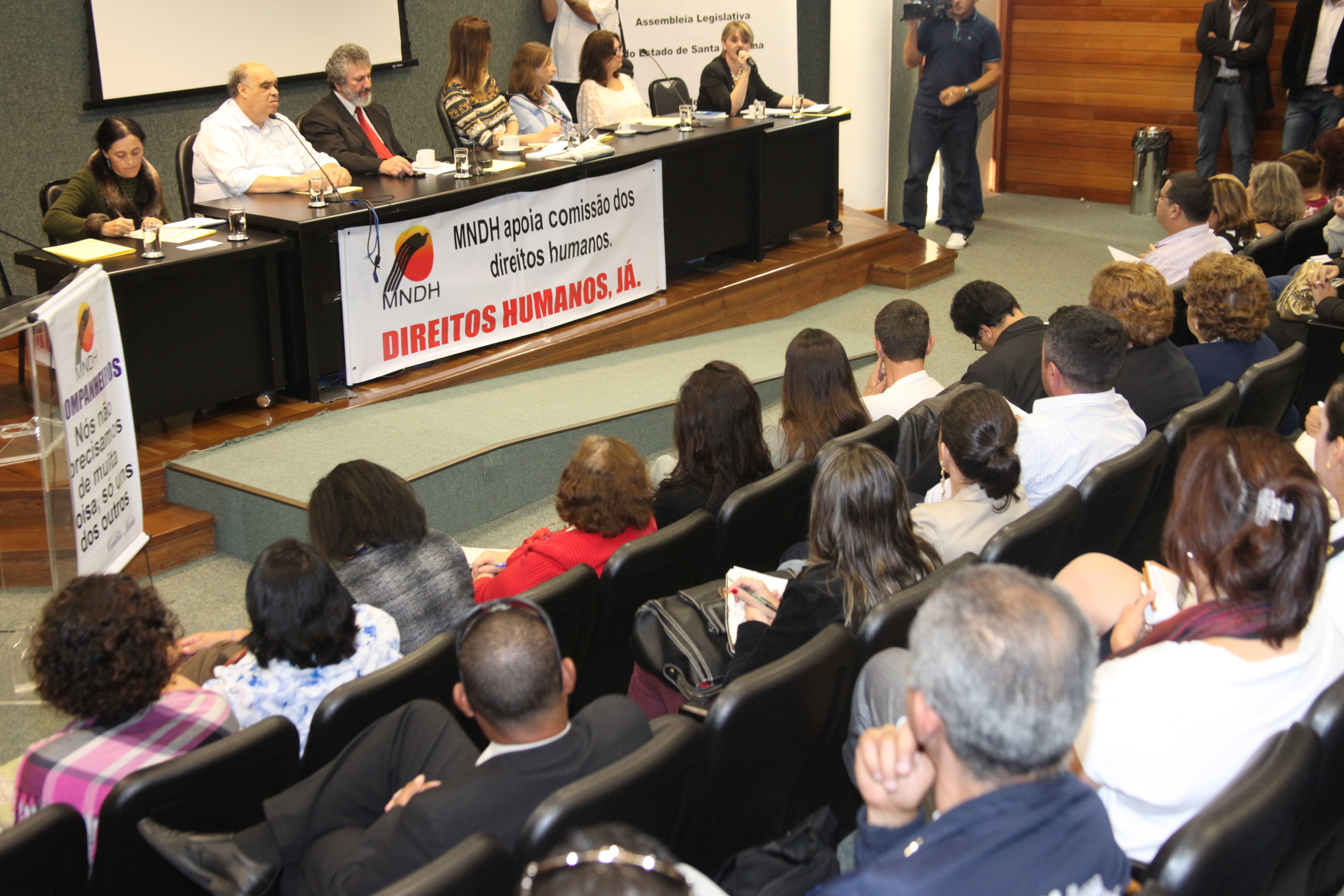 Audiência Pública para decidir sobre a criação do Conselho Estadual de Direitos Humanos. Foto: Fábio Queiroz