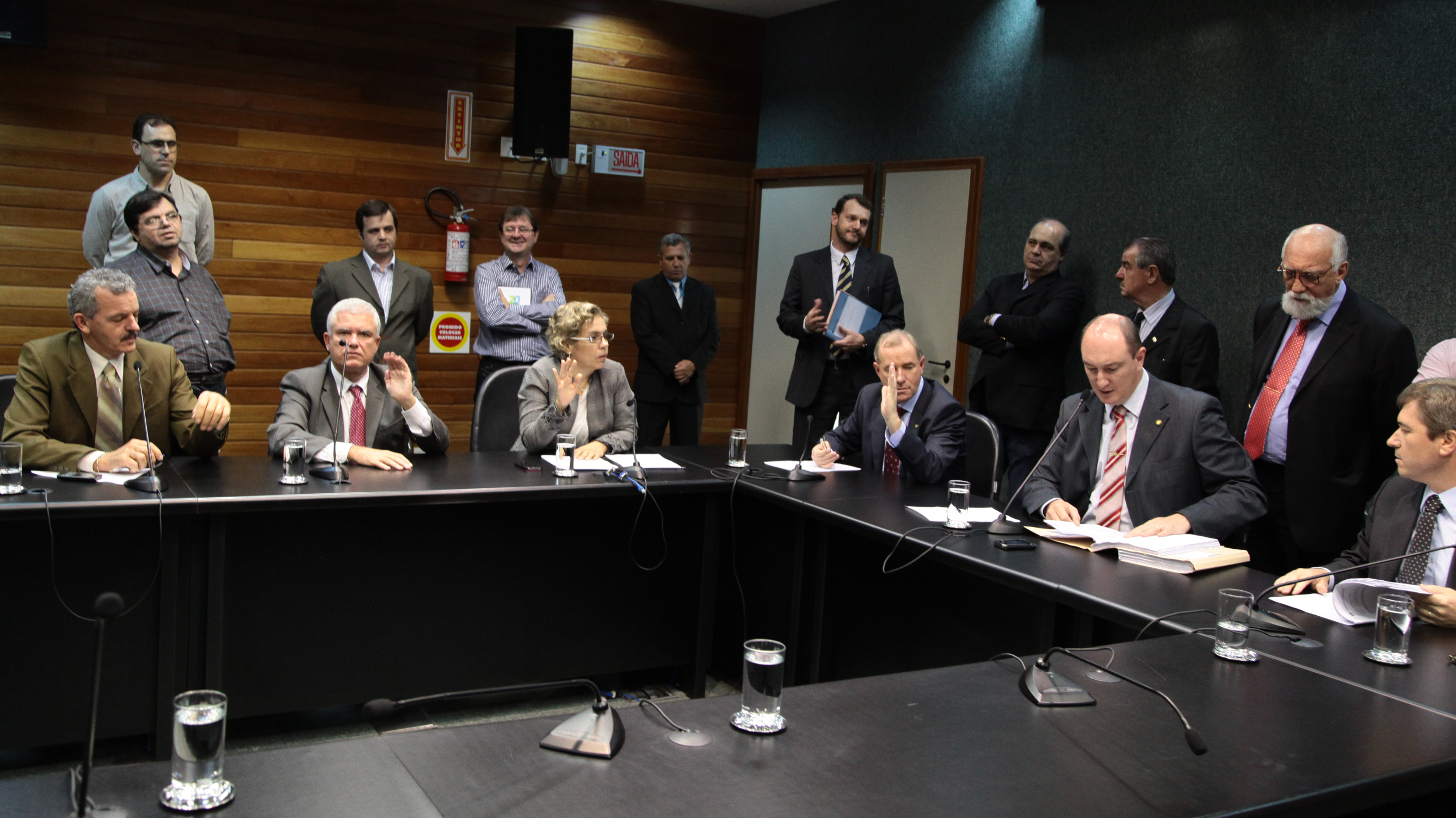 Reunião Extraordinária da Comissão de Constituição e Justiça. Foto: Miriam Zomer