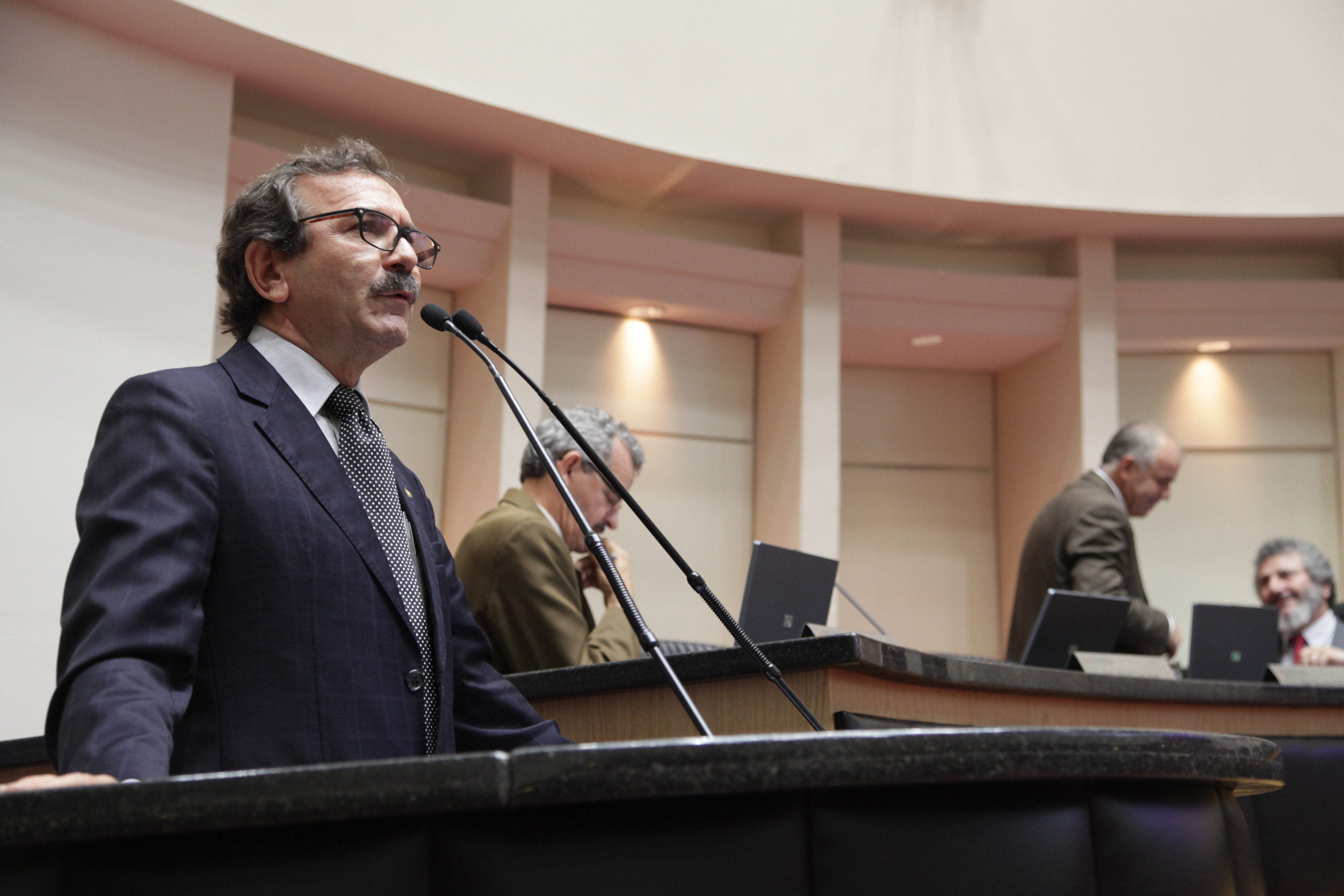 Sessão Ordinária - Plenário Osni Régis - Deputado: Serafim Venzon (PSDM) - SS