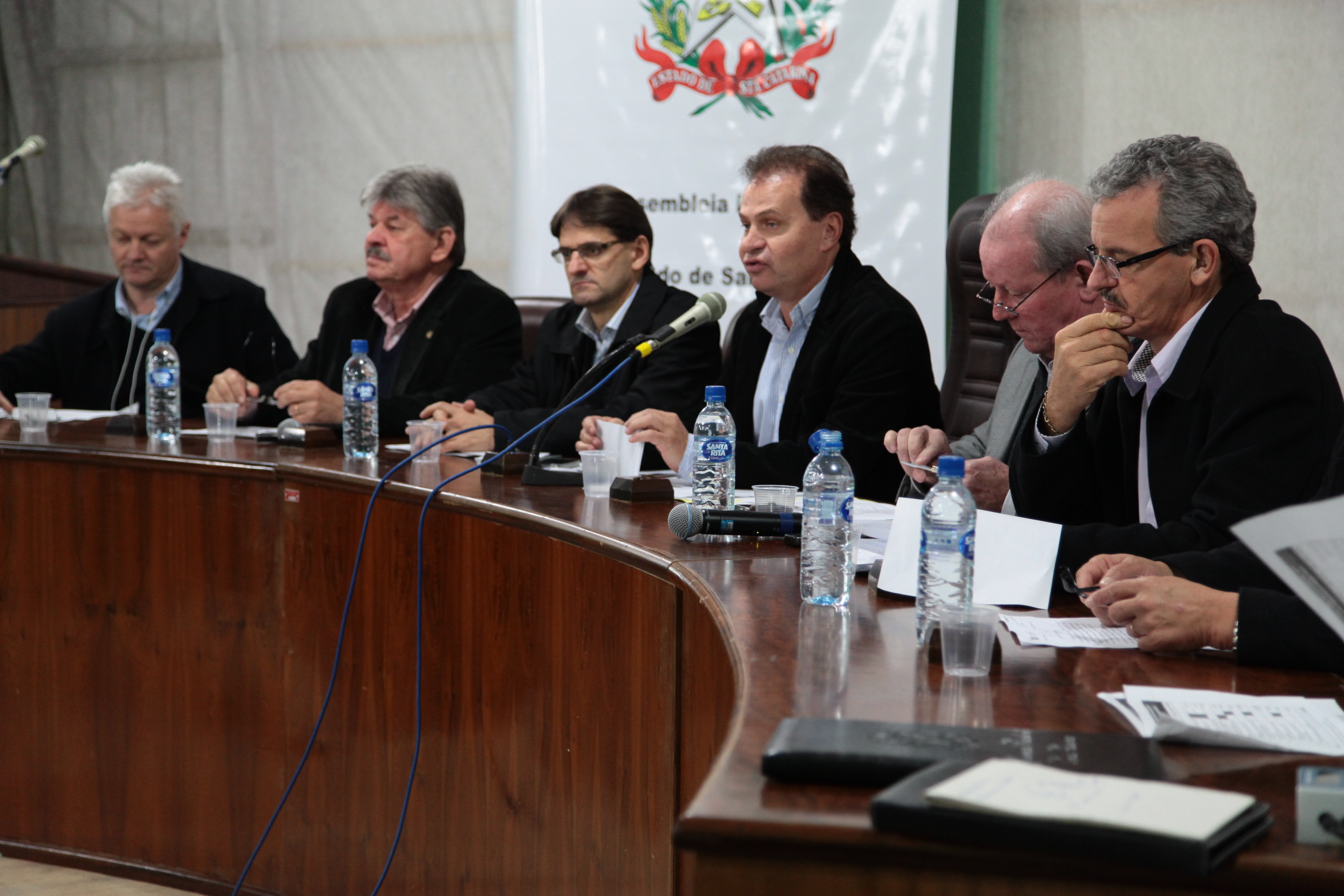 Audiência Pública Regional sobre a Lei de Diretrizes Orçamentárias (LDO) 2013 e Lei Orçamentária Anual (LOA) 2014, na cidade de Curitibanos. Foto: Miriam Zomer