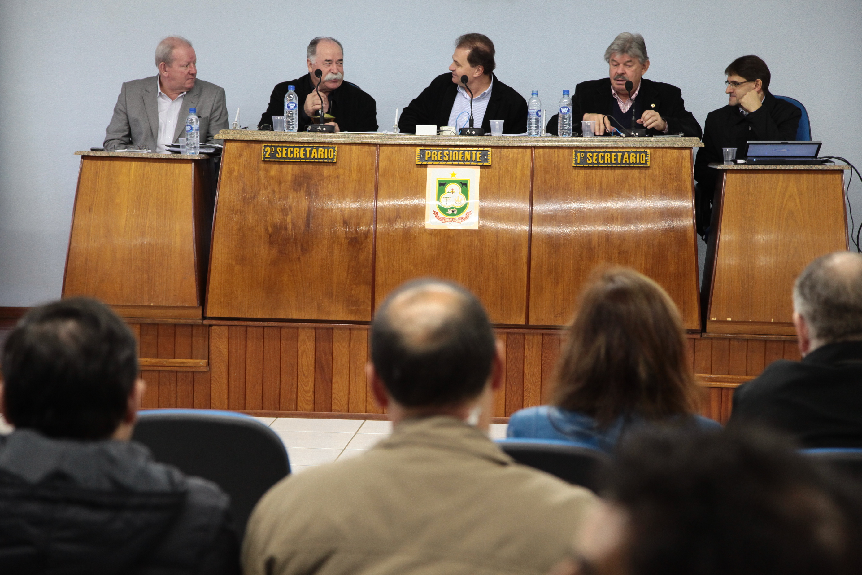 Audiência Pública Regional sobre a Lei de Diretrizes Orçamentárias (LDO) 2013 e Lei Orçamentária Anual (LOA) 2014, na cidade de Campos Novos.  Fotos: Miriam Zomer
