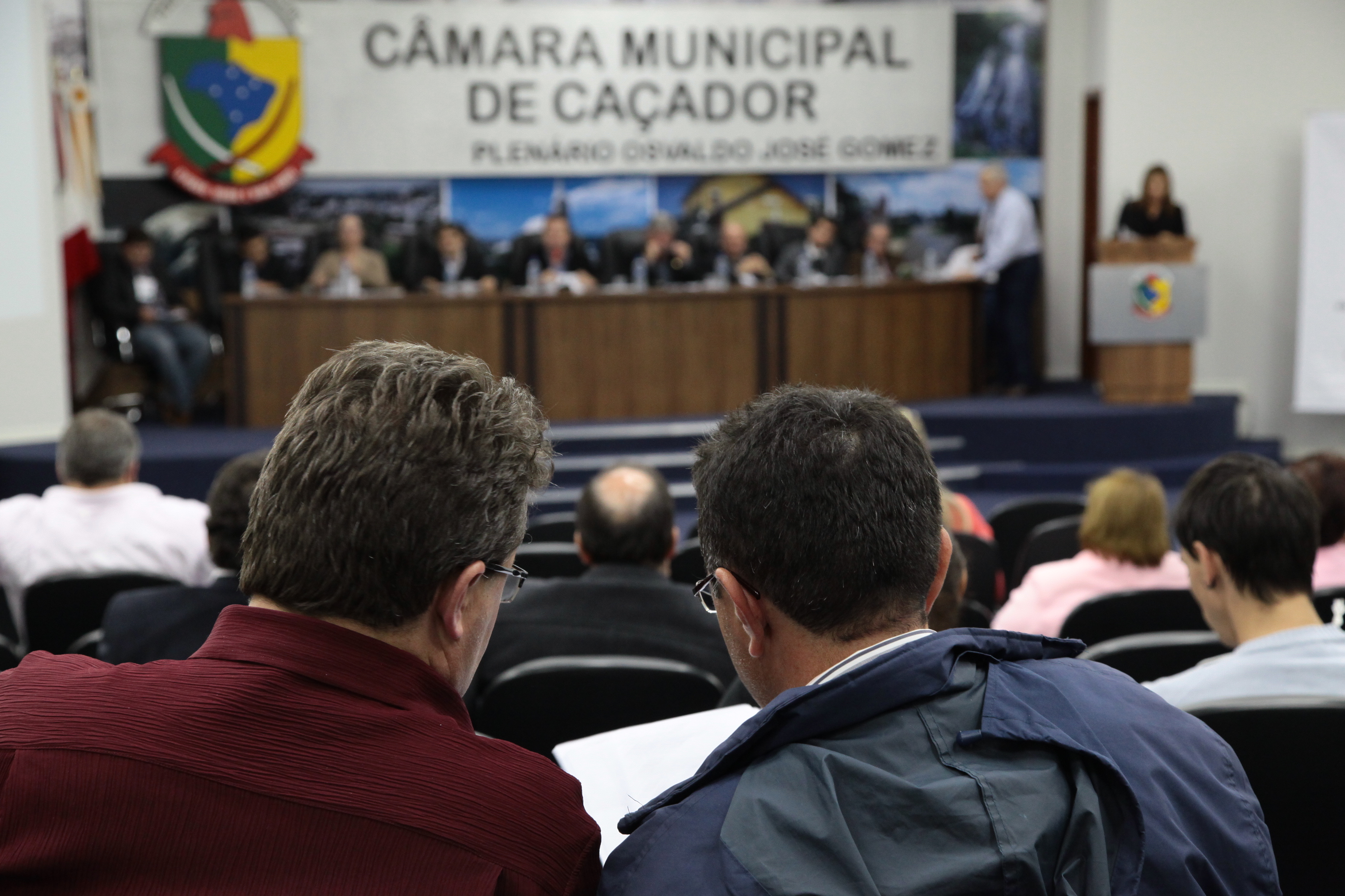 Audiência Pública Regional sobre a Lei de Diretrizes Orçamentárias (LDO) 2013 e Lei Orçamentária Anual (LOA) 2014, na cidade de Caçador. Foto: Miriam Zomer