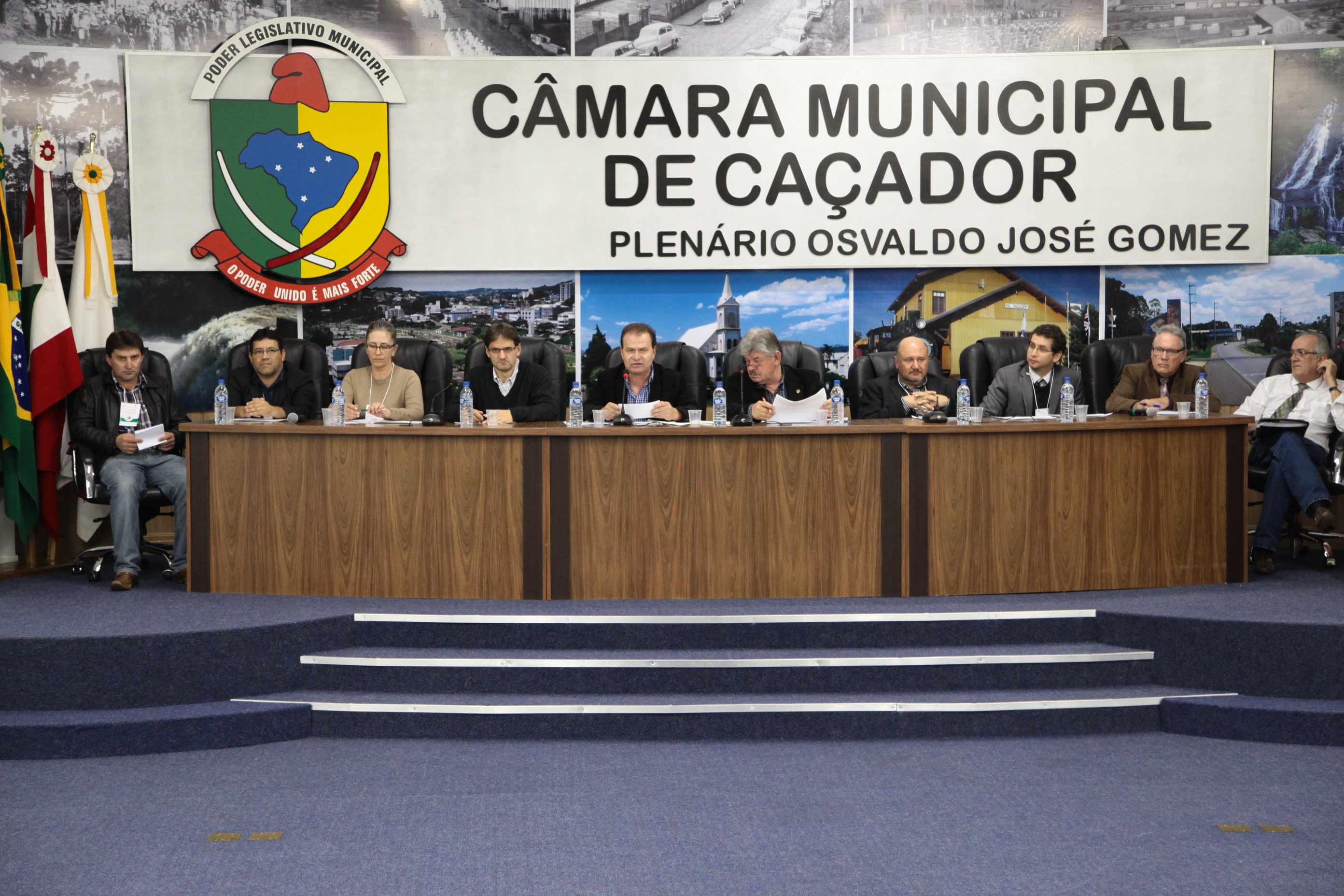 Audiência Pública Regional sobre a Lei de Diretrizes Orçamentárias (LDO) 2013 e Lei Orçamentária Anual (LOA) 2014, na cidade de Caçador. Foto: Miriam Zomer