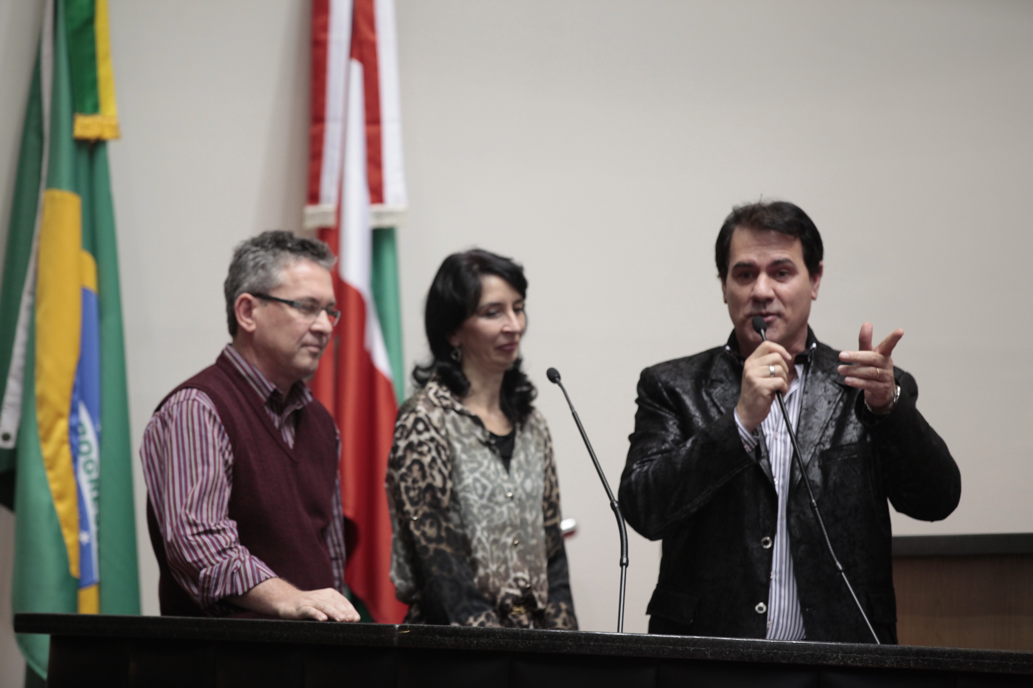 Andevir Isganzella Presidente de Capinzal - Foto: Carlos Killian