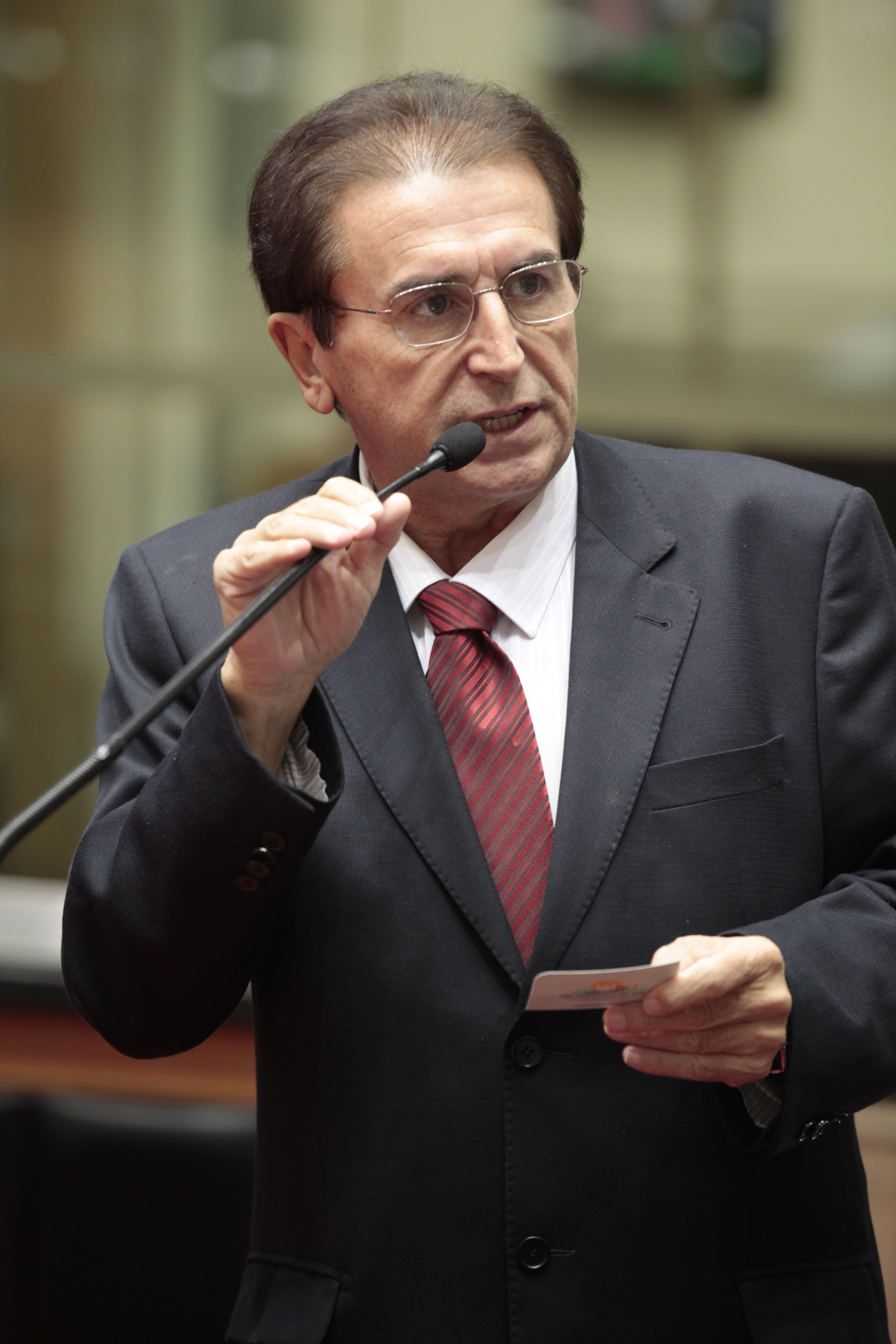 Sessão Ordinária - Plenário Osni Régis - Deputado: Antonio Aguiar (PMDB) - Foto: Carlos Killian