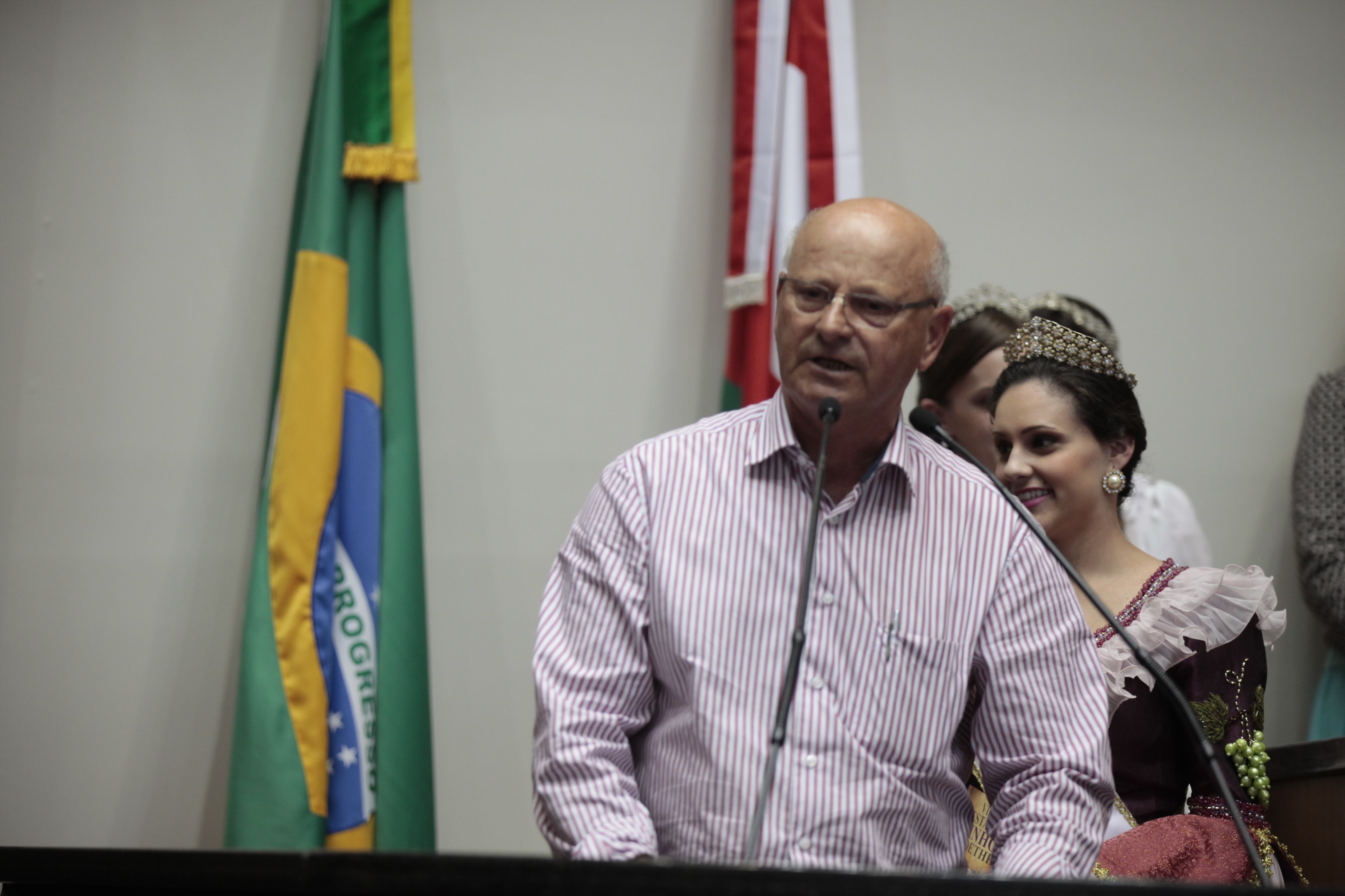 Prefeito de Pedras Grandes Antonio Felippe Sobrinho - Foto: Carlos Killian