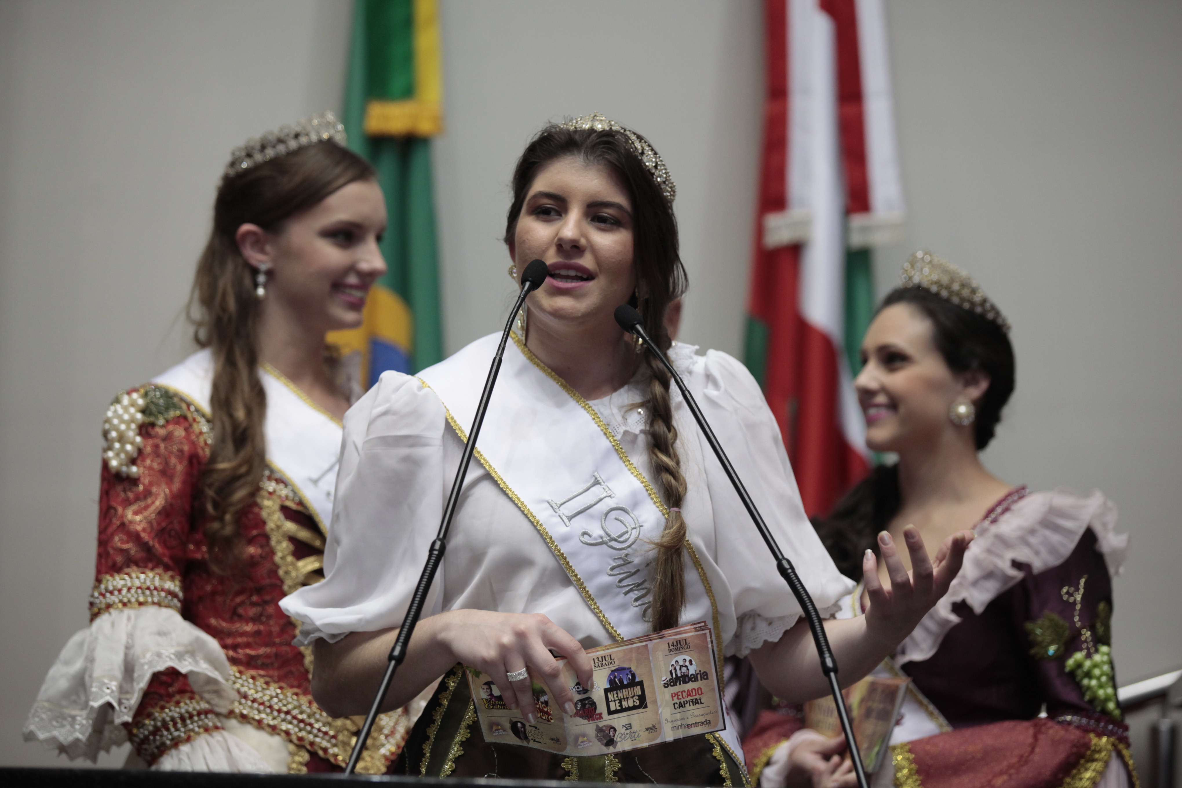 Princesas da VIII Festa do Vinho Goethe - Foto: Carlos Killian
