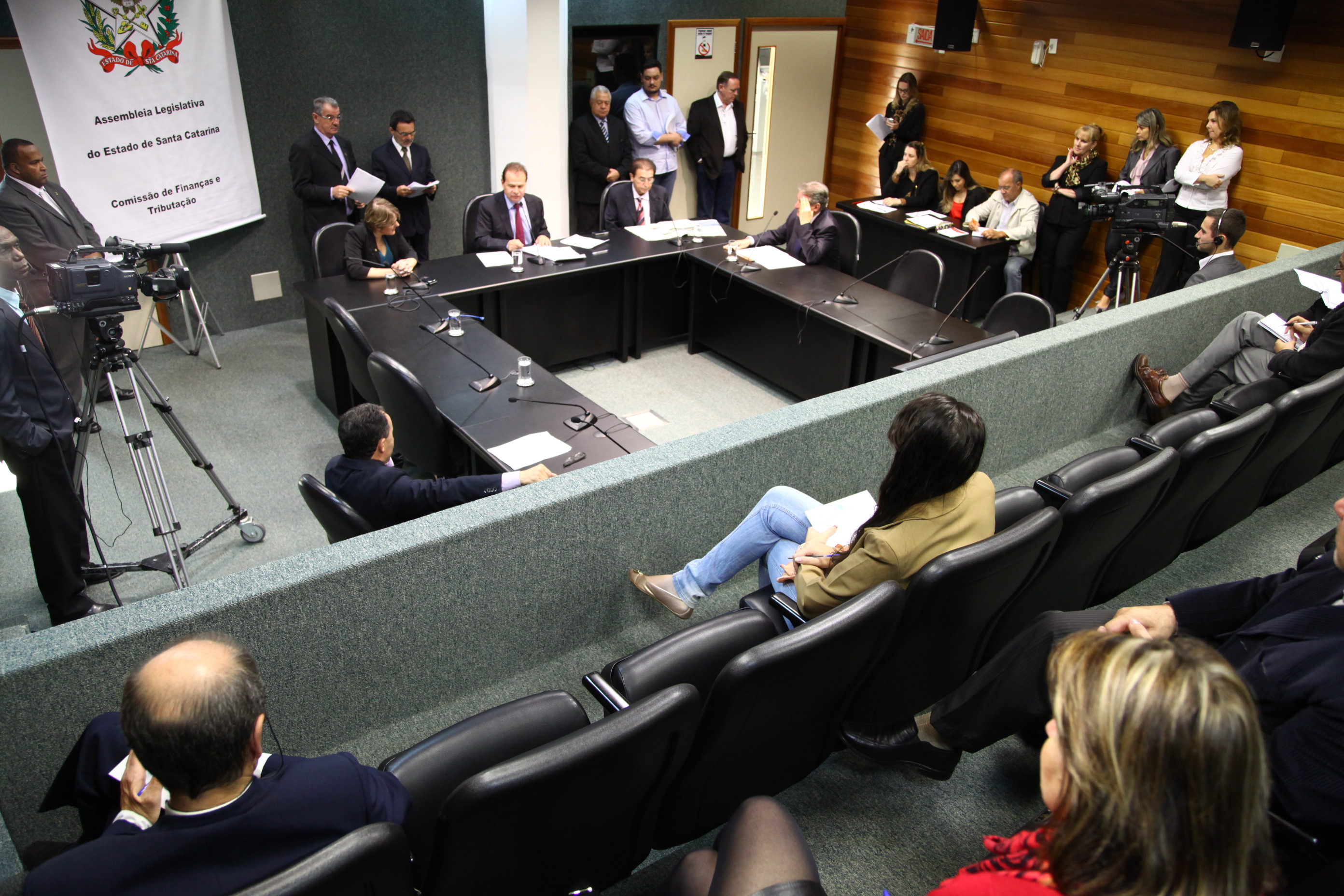 Reunião da Comissão de Finanças e Tributação. Foto: Miriam Zomer