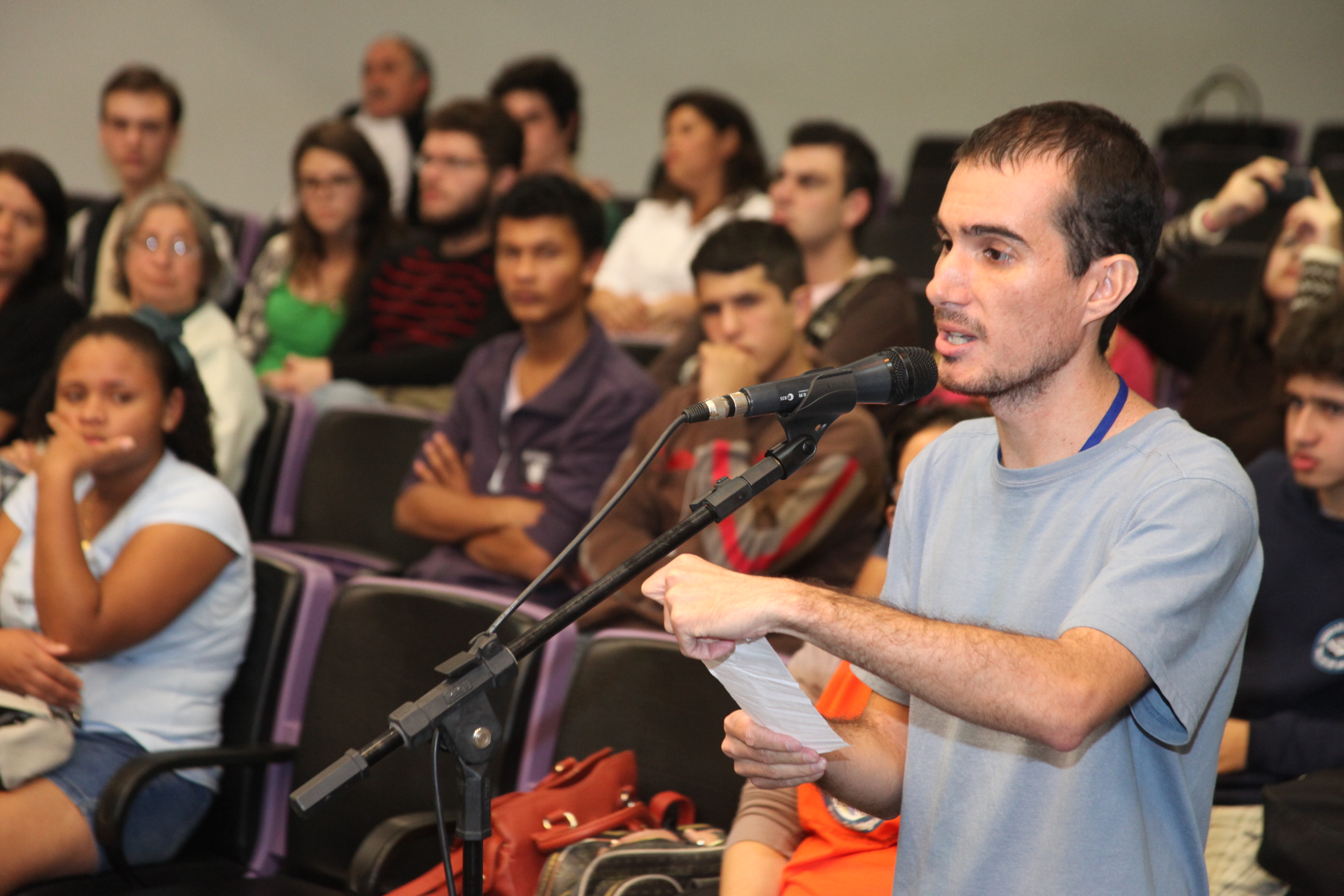Comissão de Educação promove Audiência Pública em Joinville para discutir a Reenturmação. Foto: Fábio Queiroz