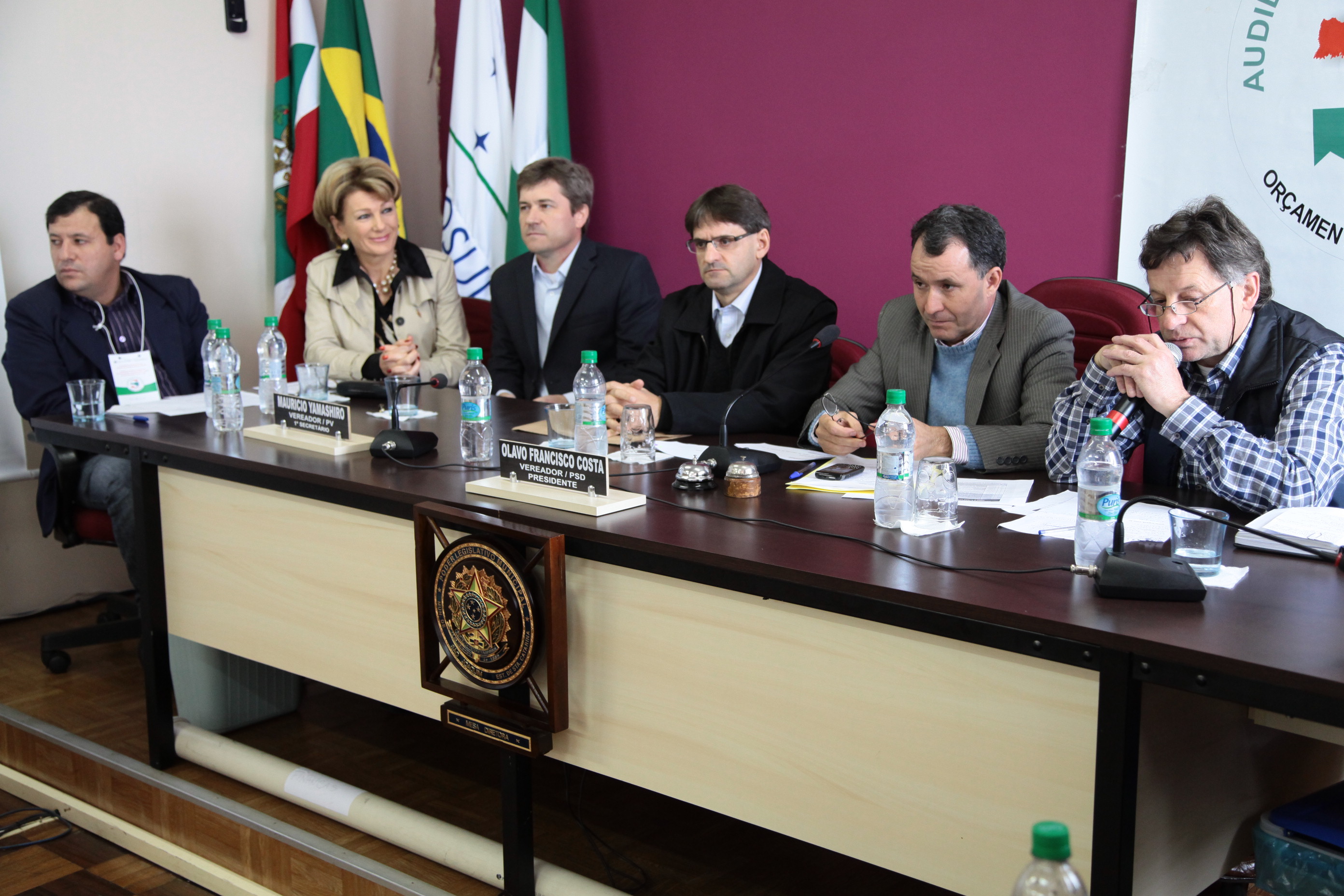 Audiência Pública do Orçamento Regionalizado em São Joaquim. Foto: Miriam Zomer