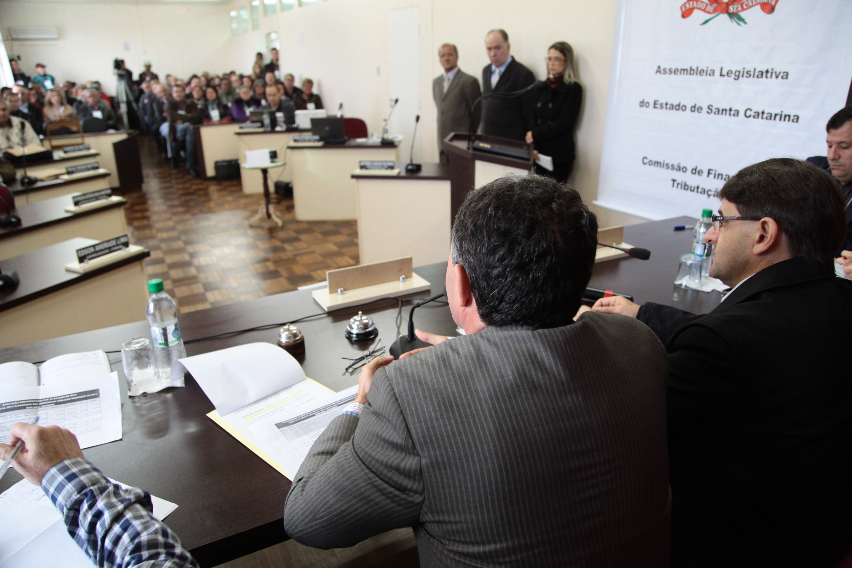 Audiência Pública do Orçamento Regionalizado em São Joaquim. Foto: Miriam Zomer