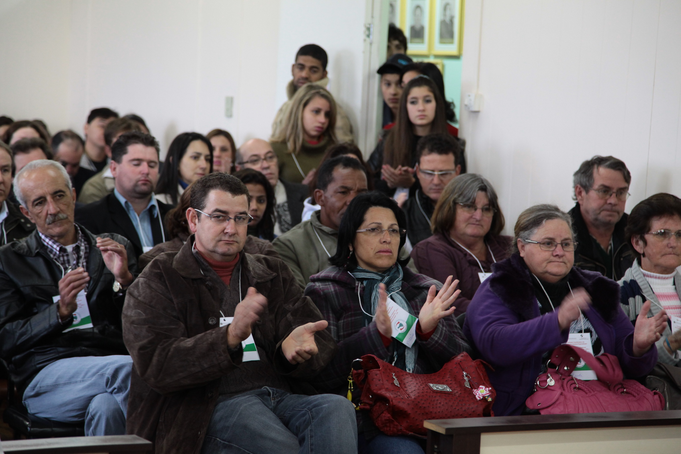 Público lota as dependências da Câmara de Vereadores na Audiência Pública do Orçamento Regionalizado em São Joaquim. Foto: Miriam Zomer
