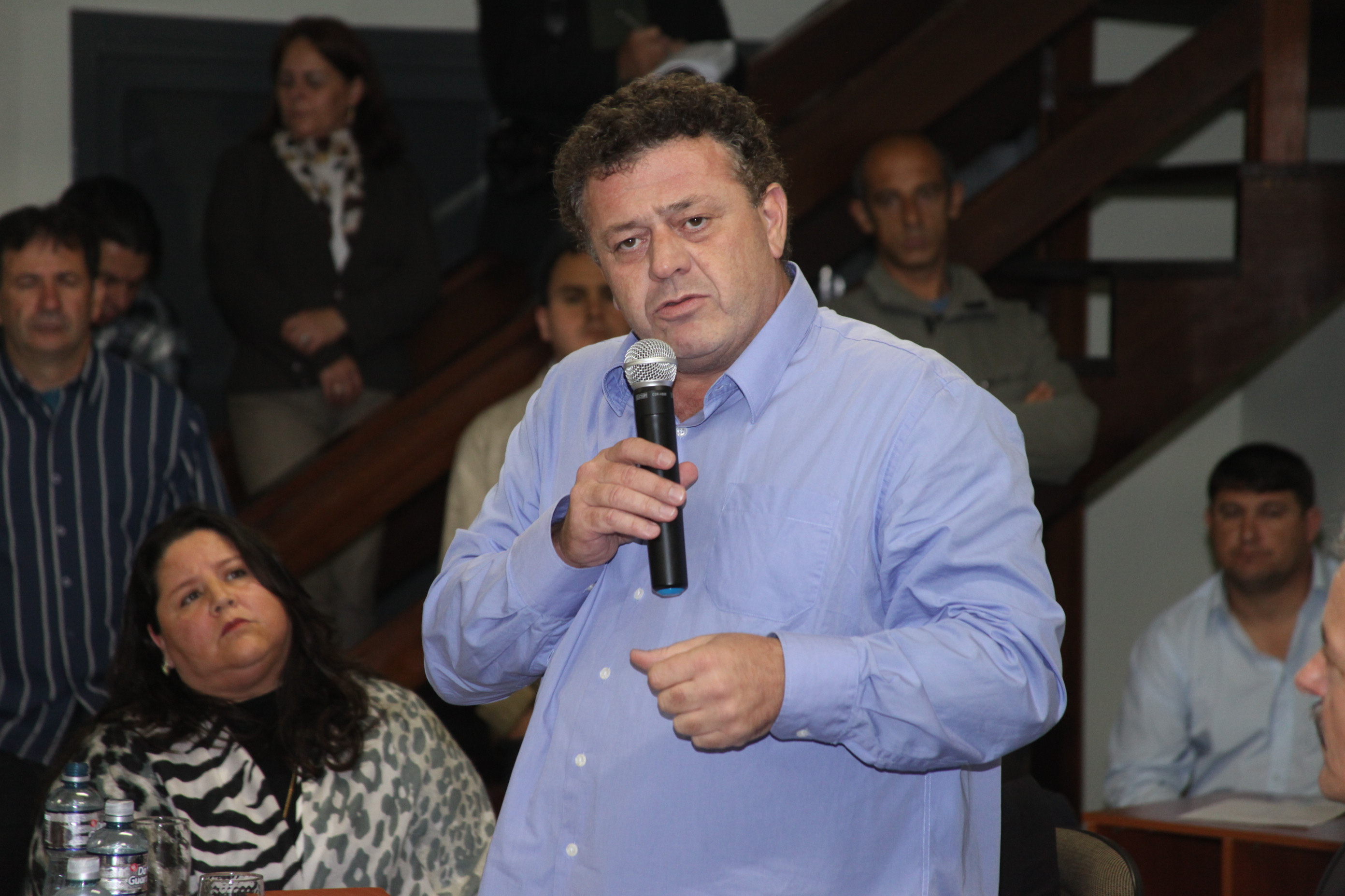 Comissão de Pesca e Aquicultura promove Audiência Pública em Passo de Torres para discutir o desassoreamento do rio Mampituba. Foto: Fábio Queiroz
