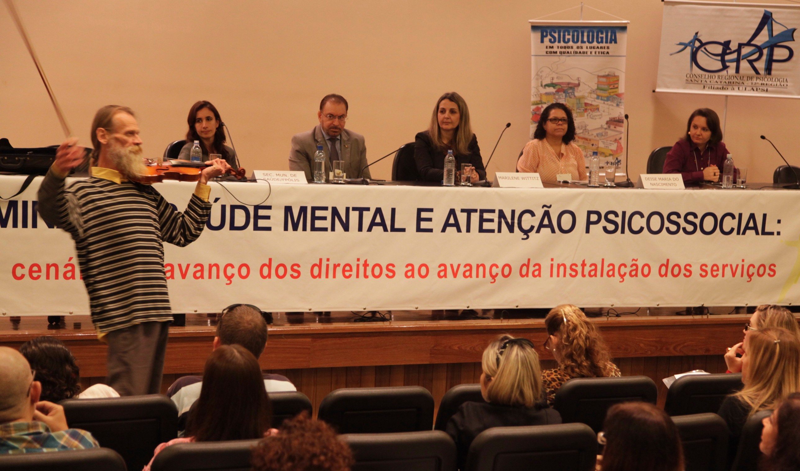 1º Seminário de Saúde Mental e Atenção Psicossocial - Erick Klein - Foto: Carlos Killian