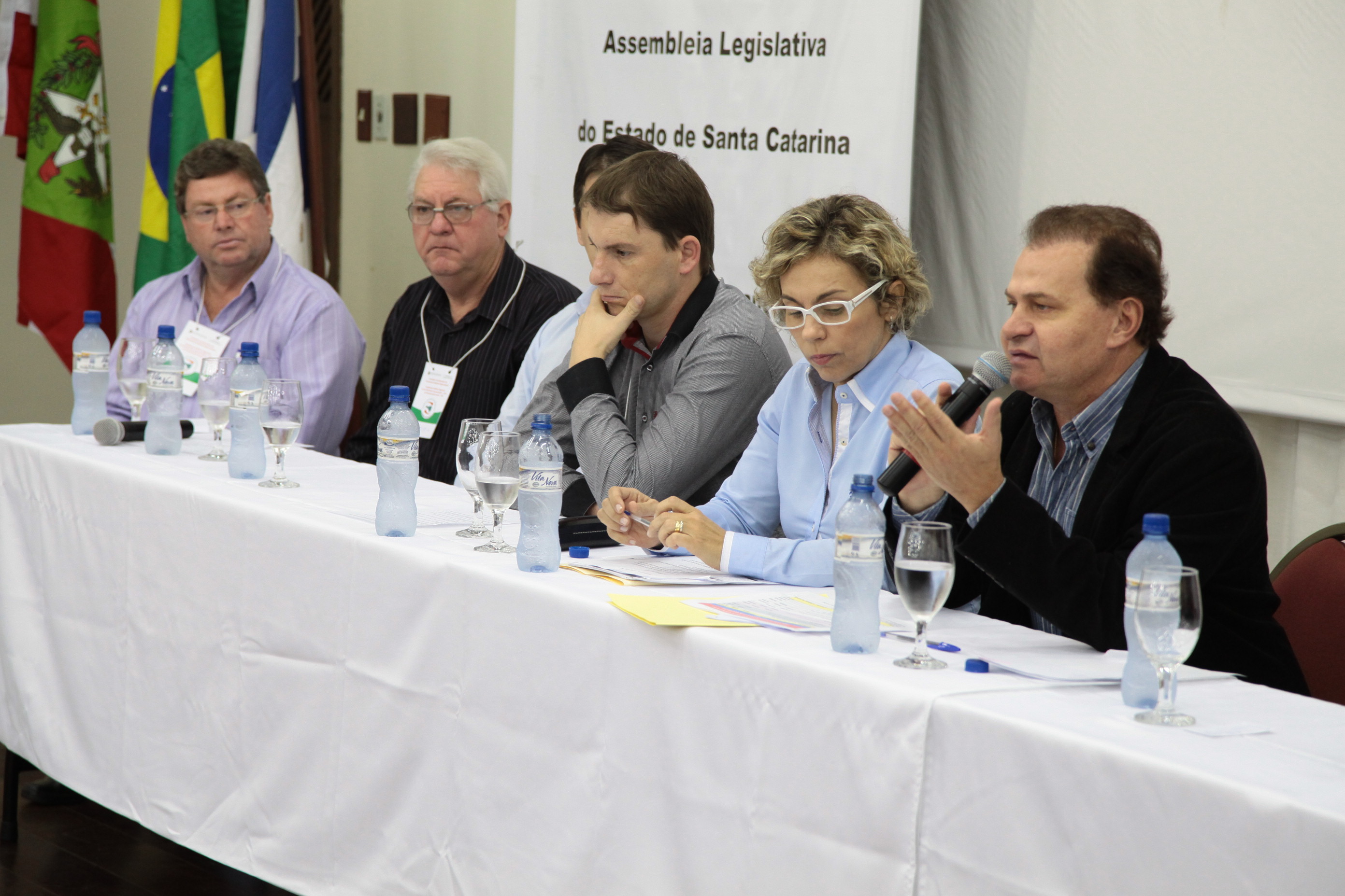 Audiência Pública do Orçamento Regionalizado em Timbó. Foto: Miriam Zomer