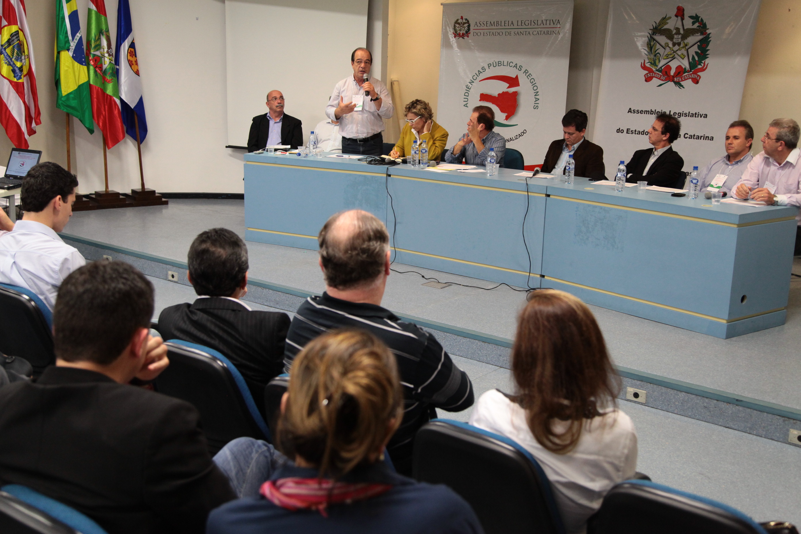 Audiência Pública do Orçamento Regionalizado em Blumenau. Foto: Miriam Zomer