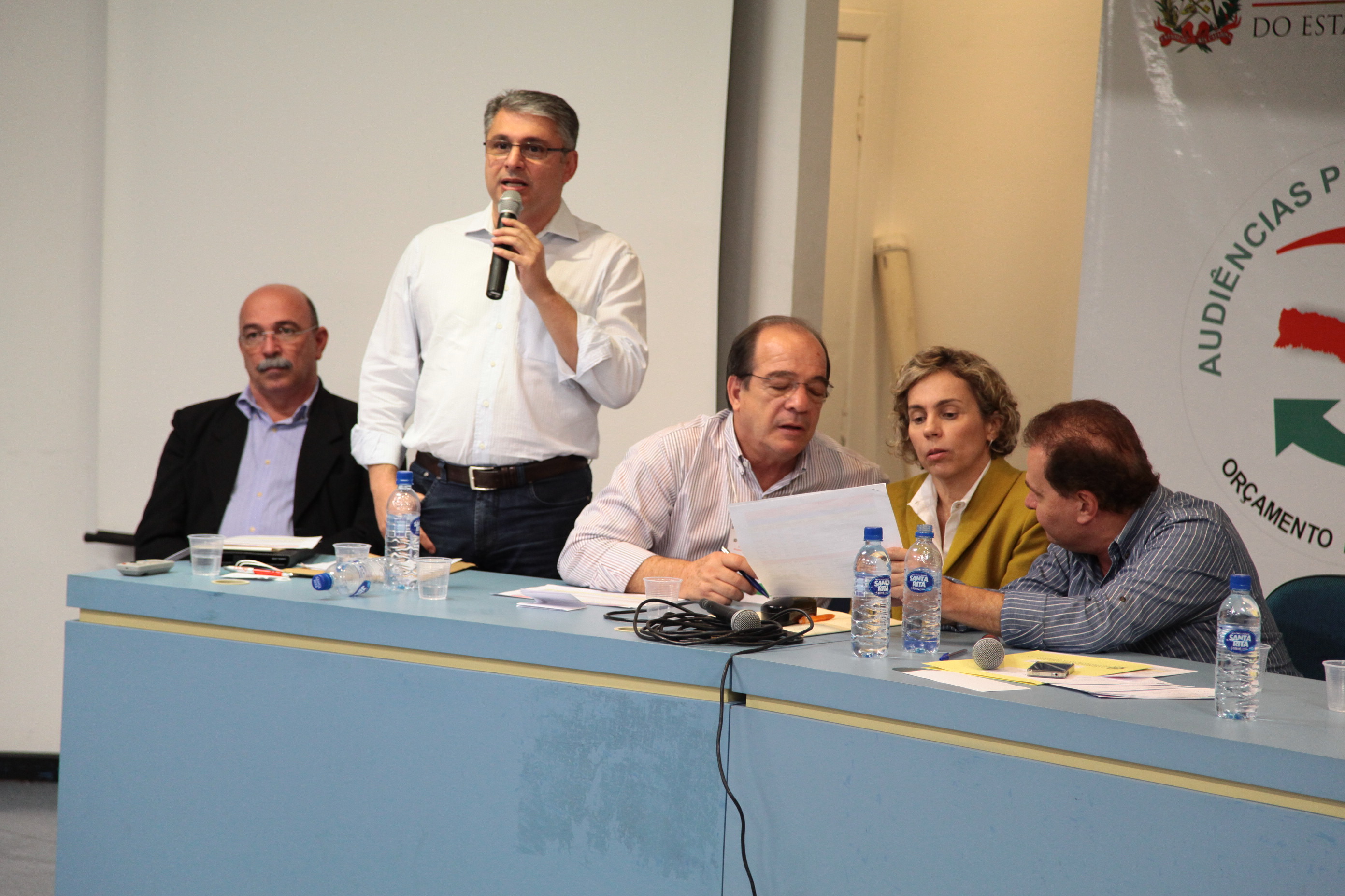 Audiência Pública do Orçamento Regionalizado em Blumenau. Foto: Miriam Zomer