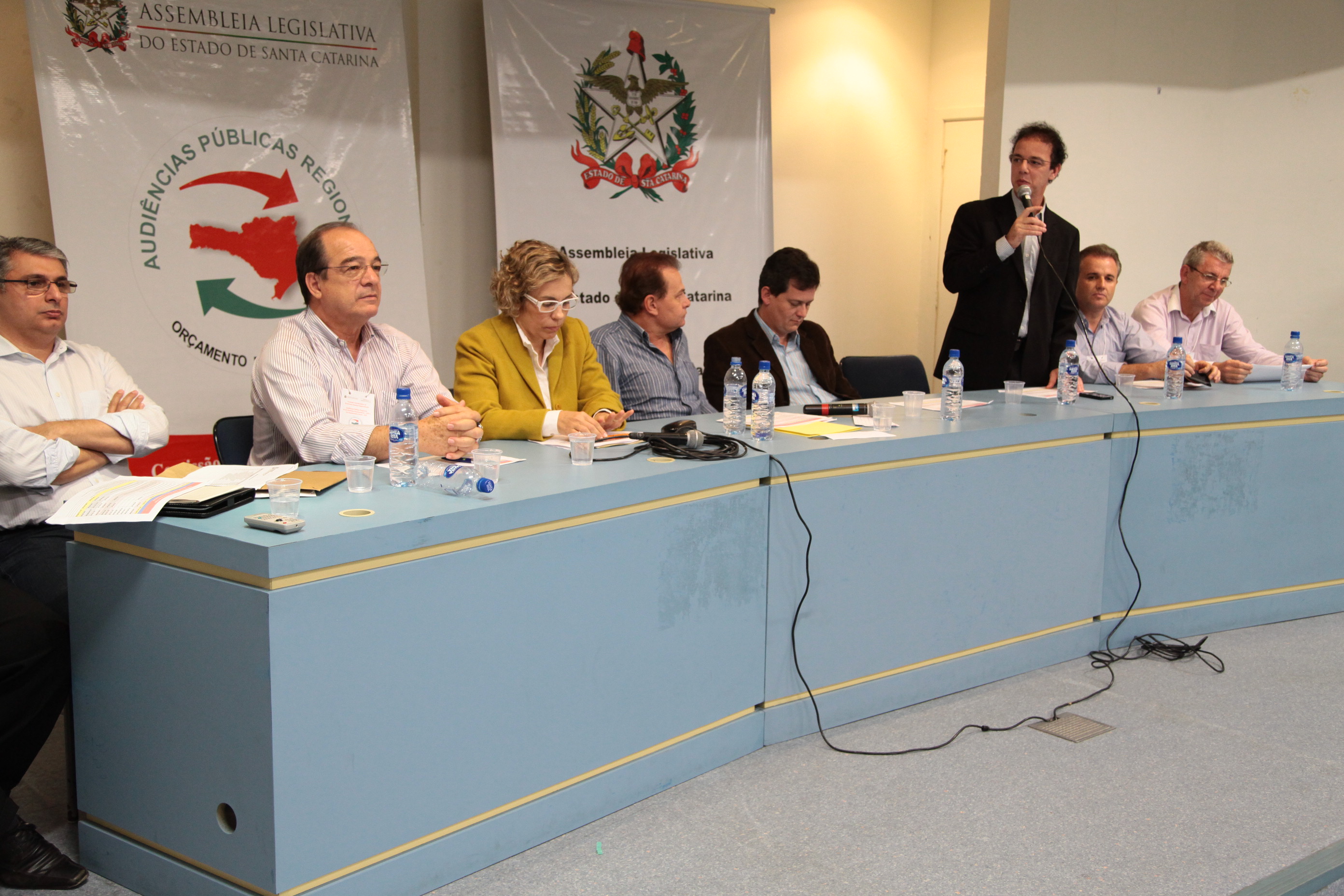 Audiência Pública do Orçamento Regionalizado em Blumenau. Foto: Miriam Zomer