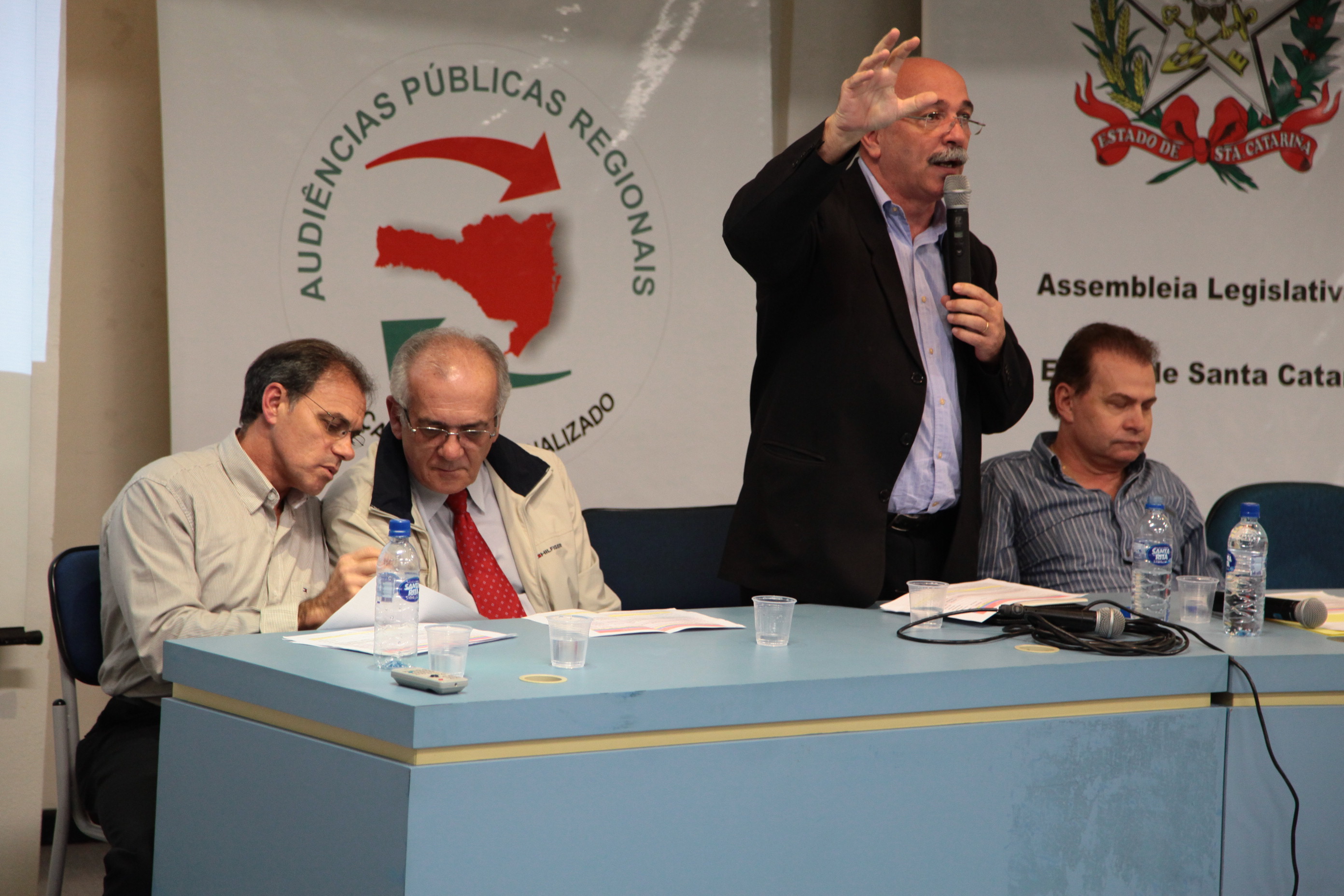 Audiência Pública do Orçamento Regionalizado em Blumenau. Foto: Miriam Zomer