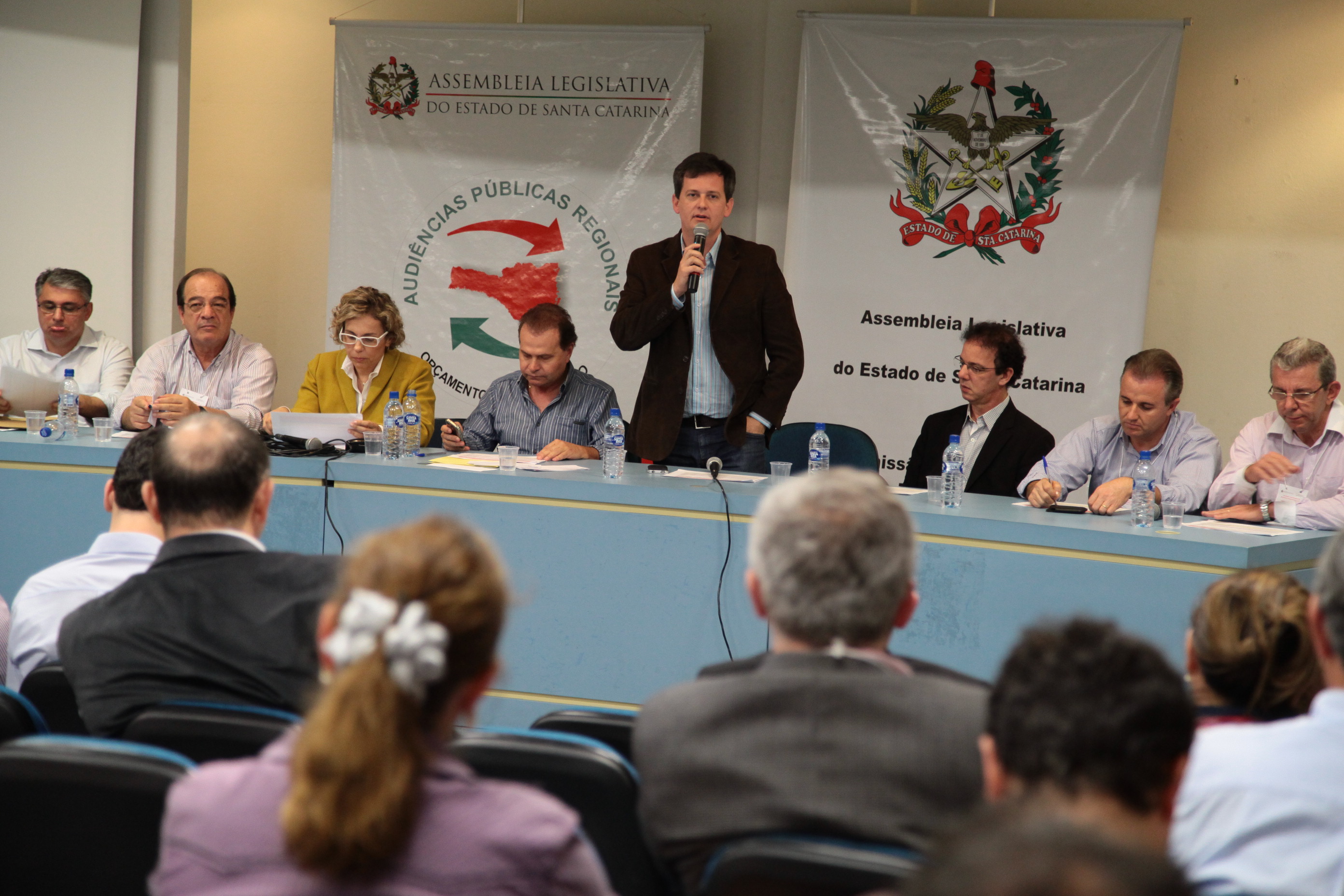 Audiência Pública do Orçamento Regionalizado em Blumenau. Foto: Miriam Zomer