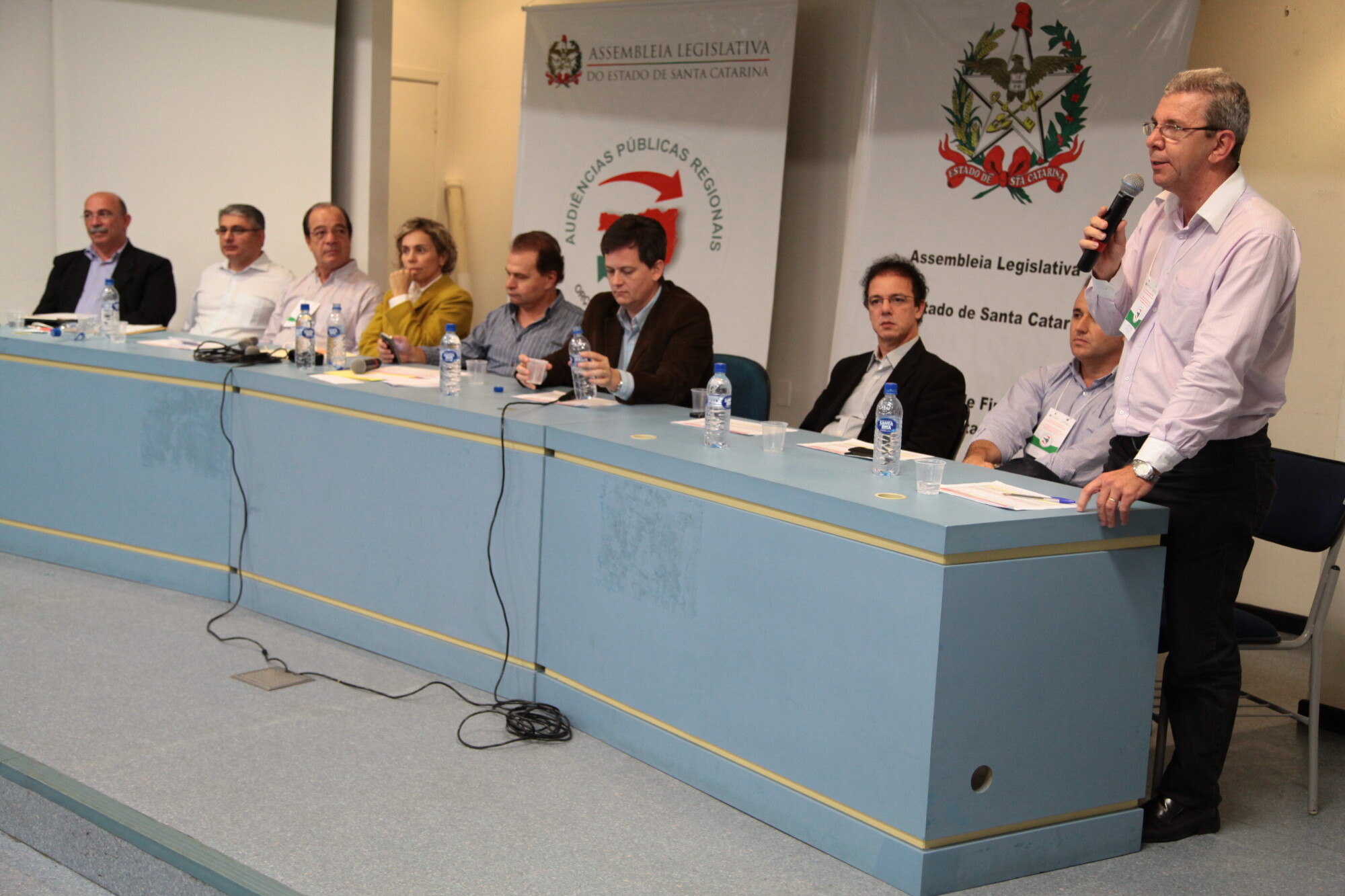 Blumenau sediou a Audiência Púiblica do Orçamento Regionalizado do Médio Vale do Itajaí. Foto: Miriam Zomer