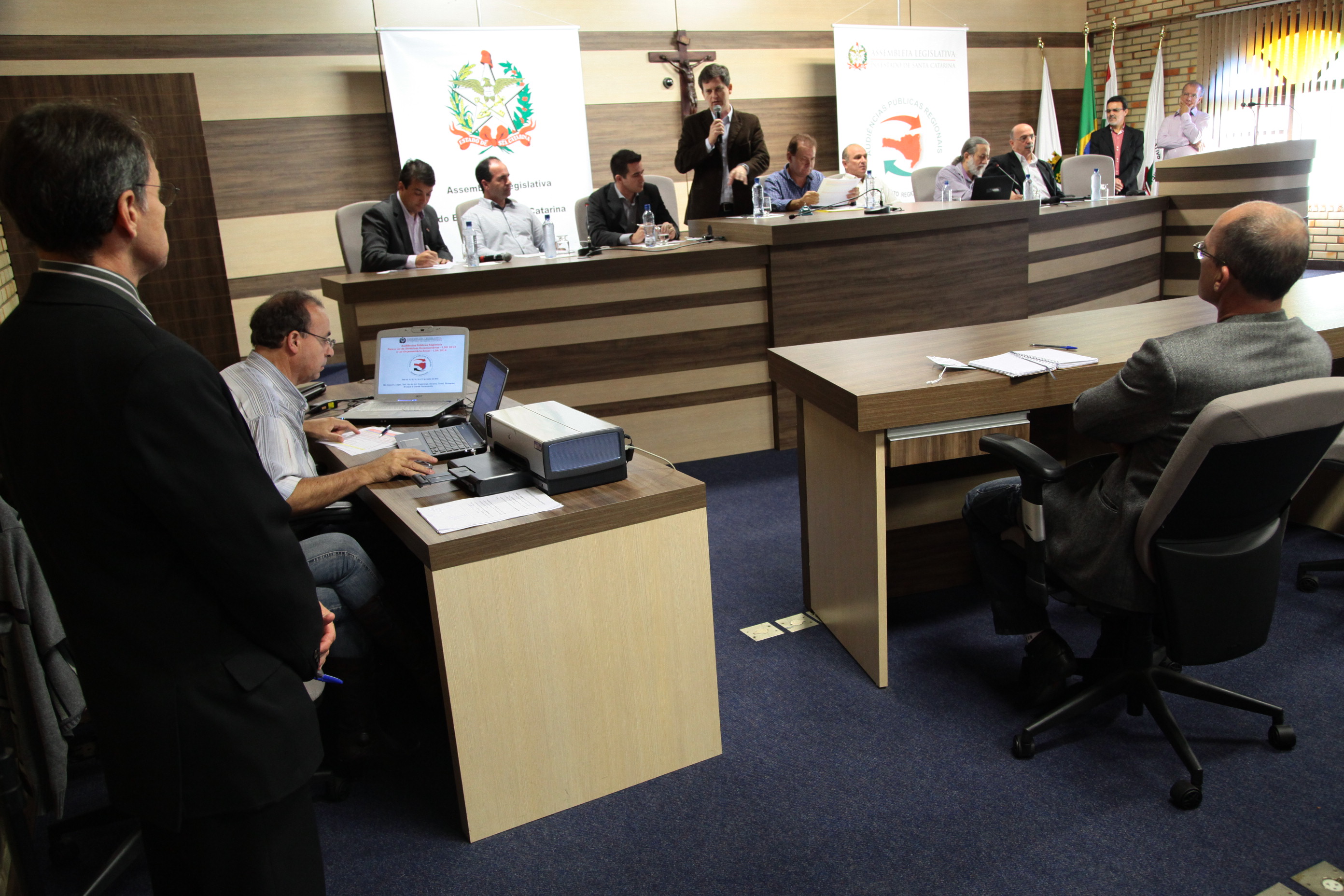 Audiência Pública do Orçamento Regionalizado em Brusque. Foto: Miriam Zomer