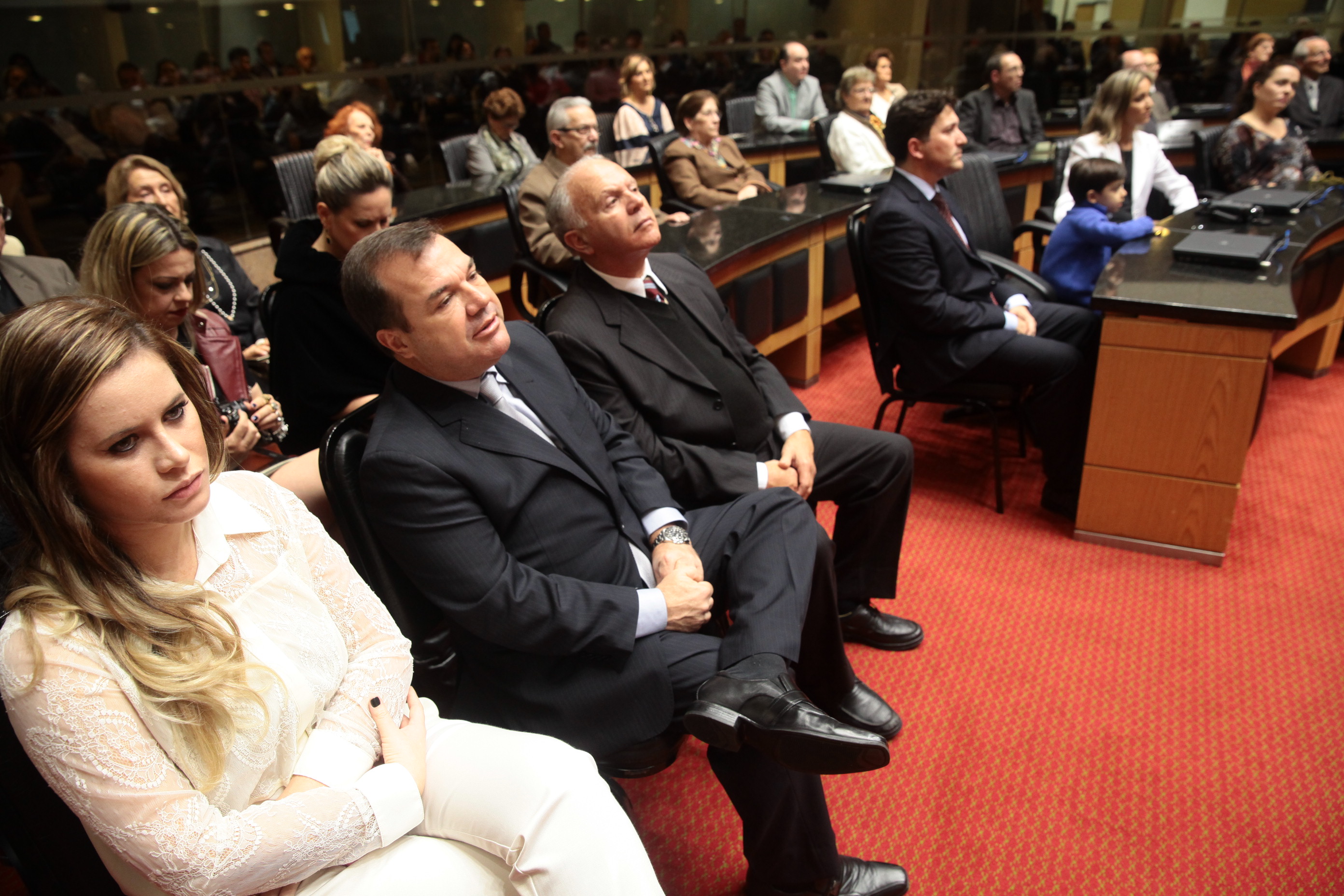 Sessão Especial em homenagem aos médicos Marcos Ghizoni e Jayme Bertelli. Foto: Miriam Zomer