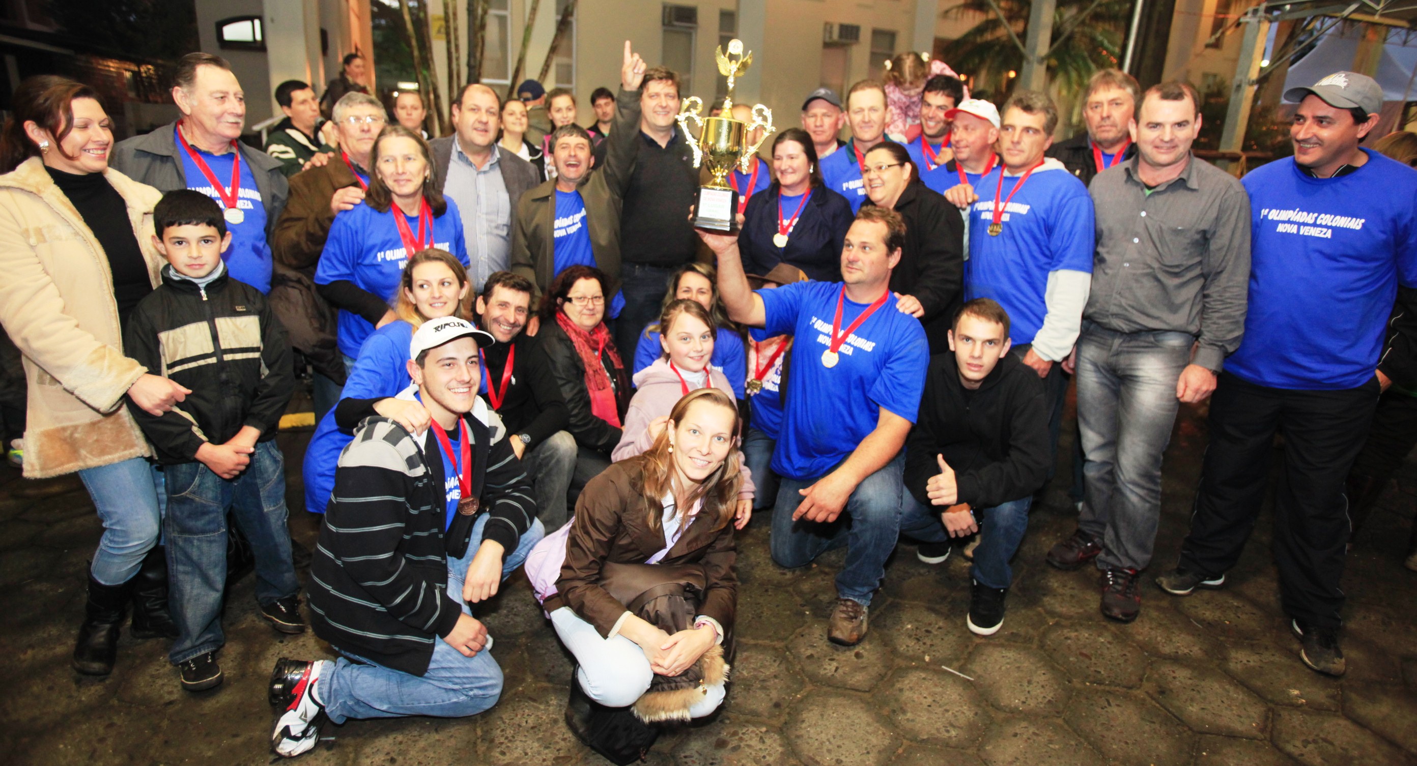 Equipe Azul é a campeã da Primeira Olimpiada Colonial   Foto Carlos Kilian/Agencia AL