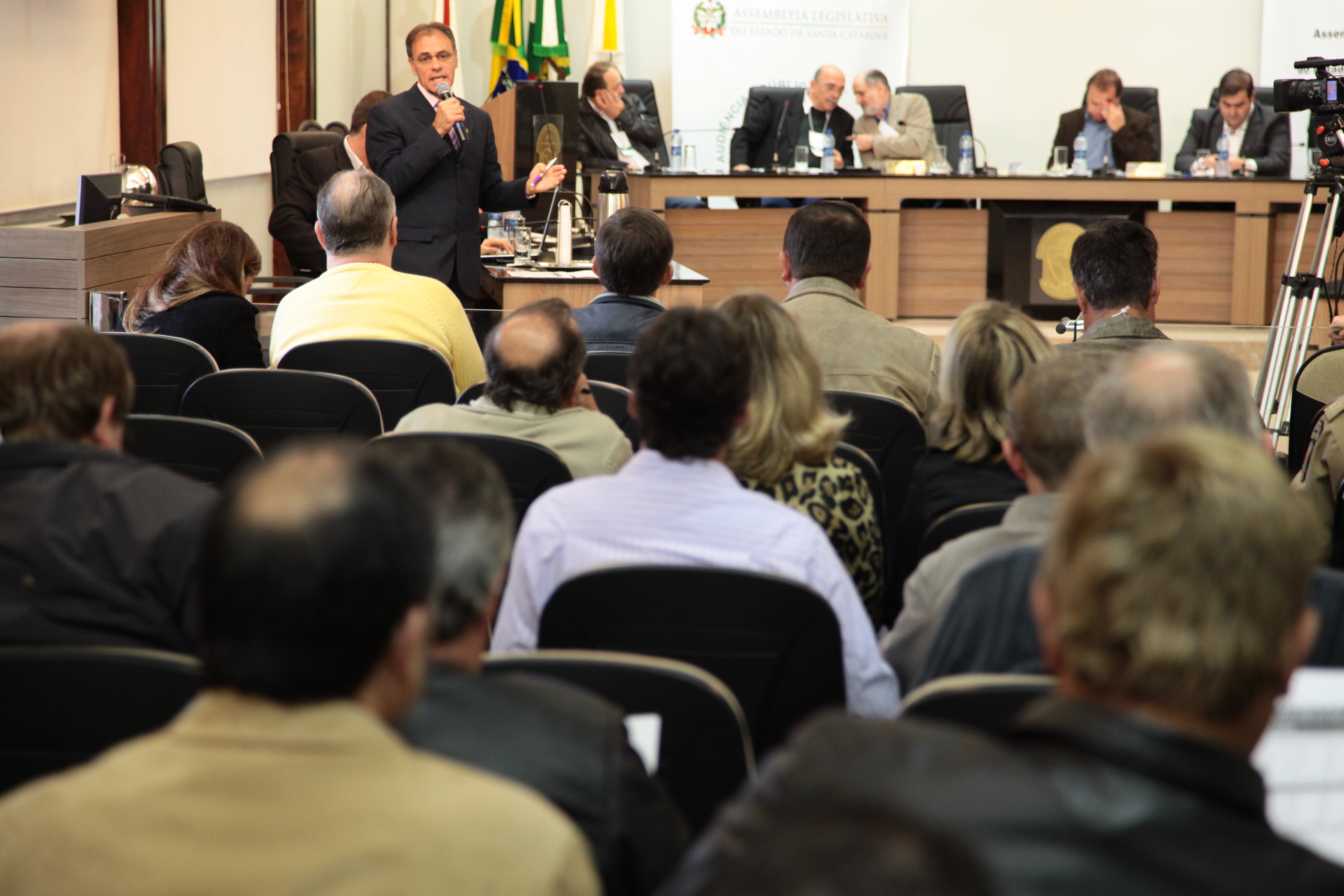 Audiência Pública do Orçamento Regionalizado em Jaraguá do Sul. Foto: Miriam Zomer