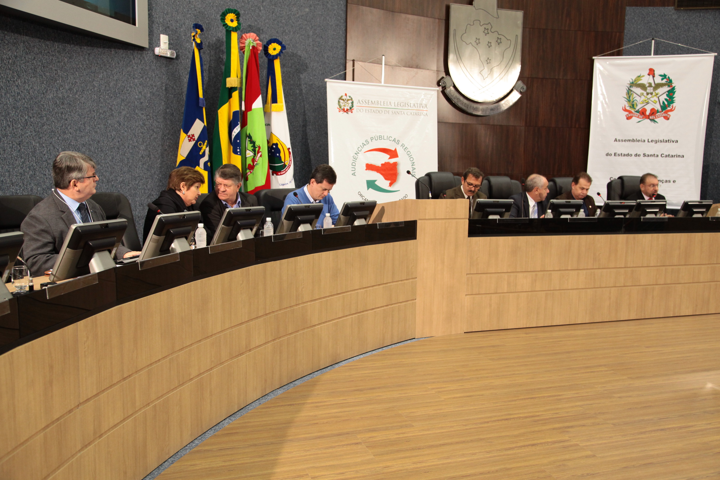 Audiência Pública do Orçamento Regionalizado em Itajaí. Foto: Miriam Zomer