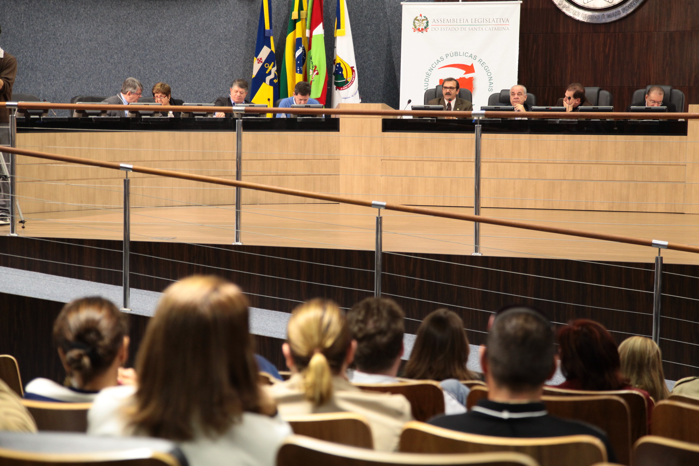 Audiência Pública do Orçamento Regionalizado em Itajaí. Foto: Miriam Zomer