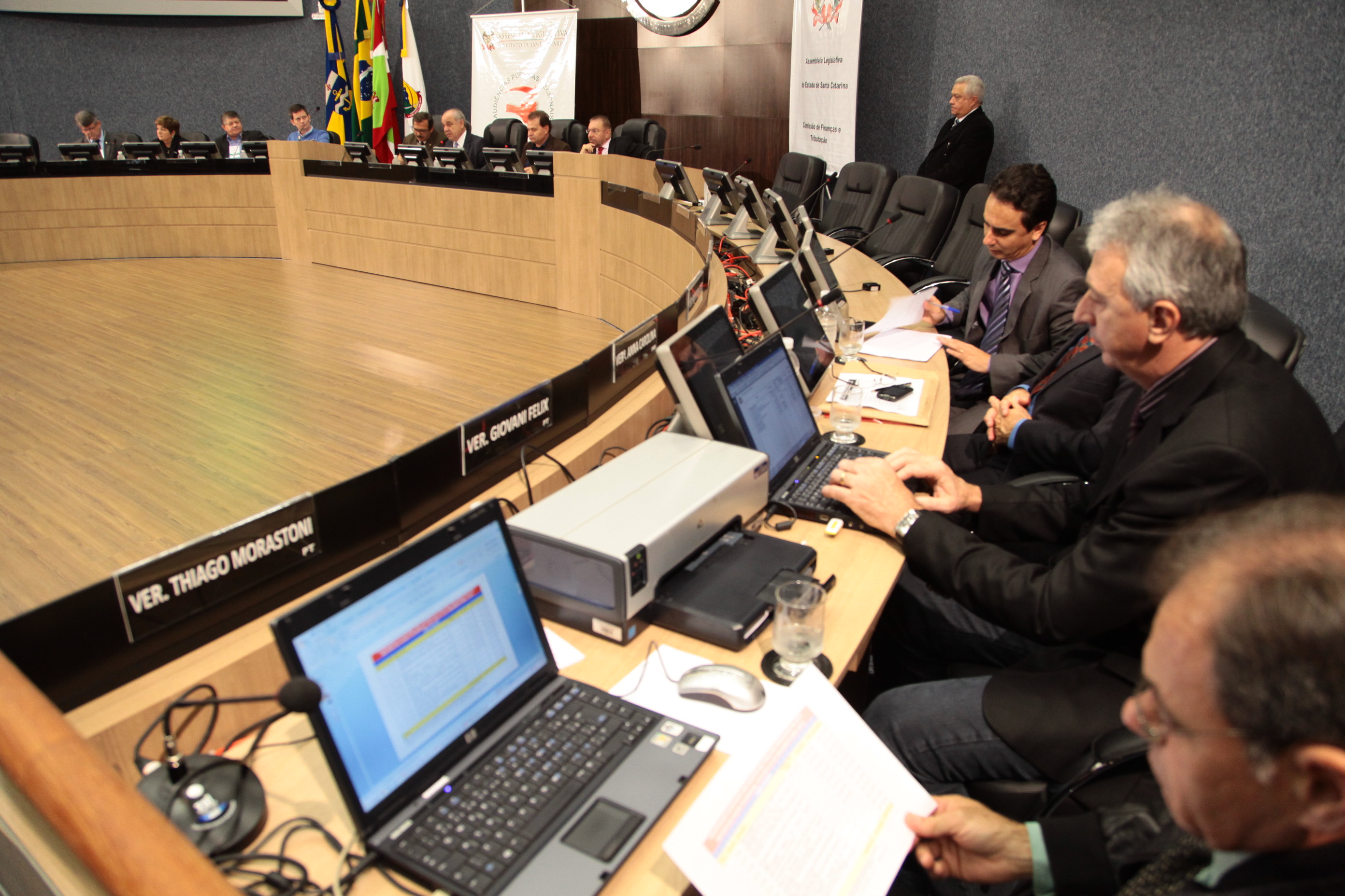 Audiência Pública do Orçamento Regionalizado em Itajaí. Foto: Miriam Zomer