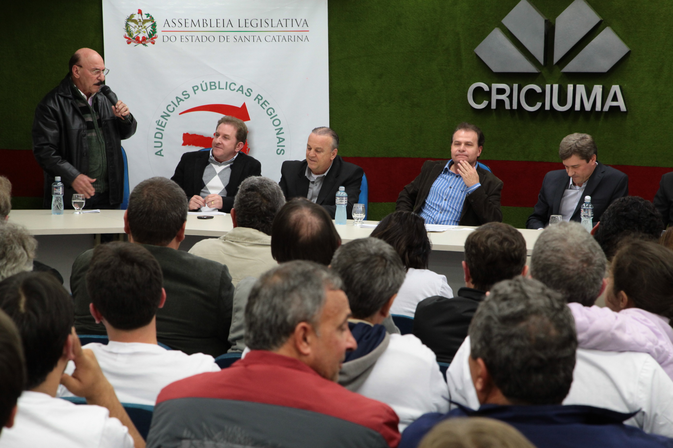 Audiência Pública do Orçamento Regionalizado em Criciúma. Foto: Miriam Zomer