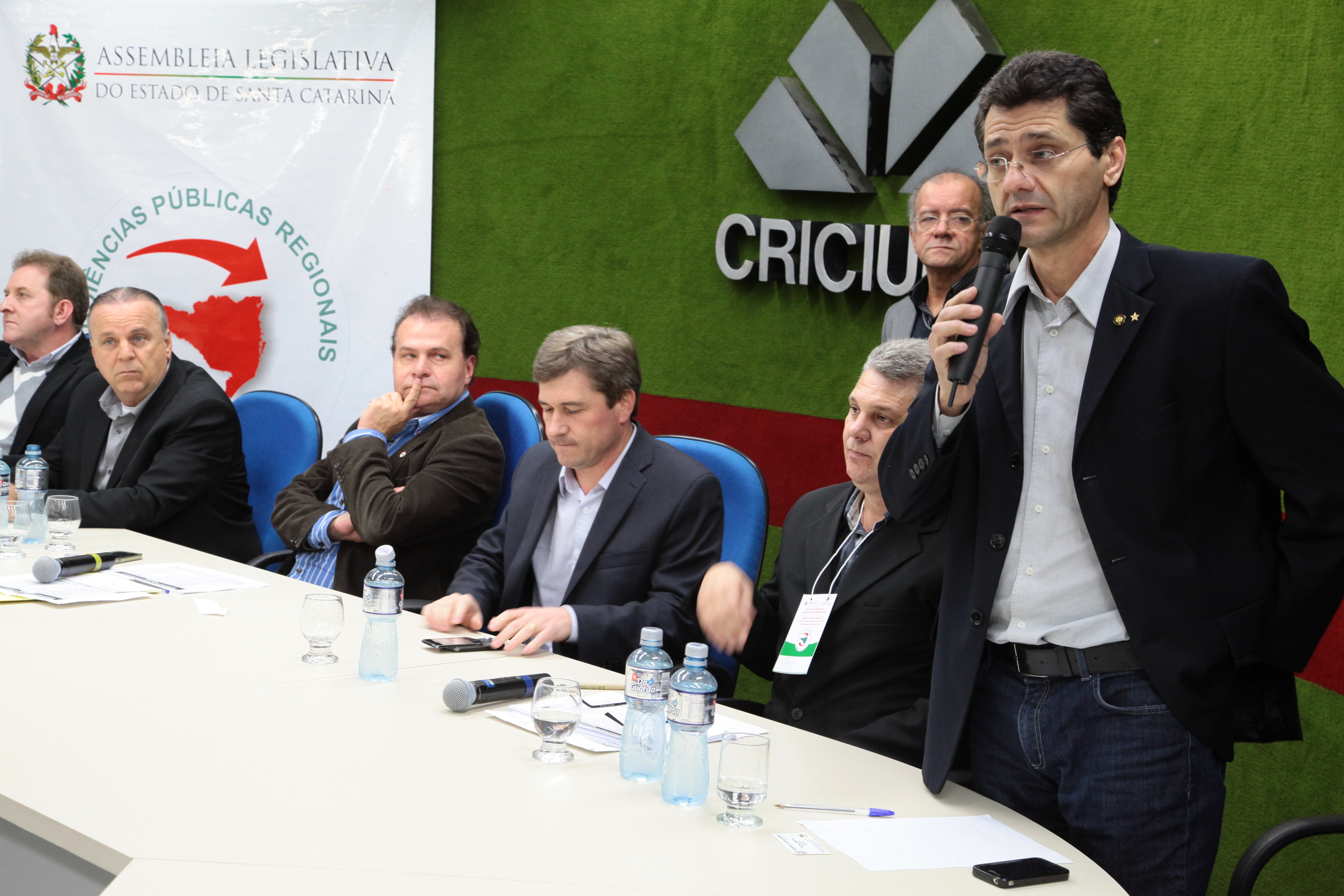 Audiência Pública do Orçamento Regionalizado em Criciúma. Foto: Miriam Zomer
