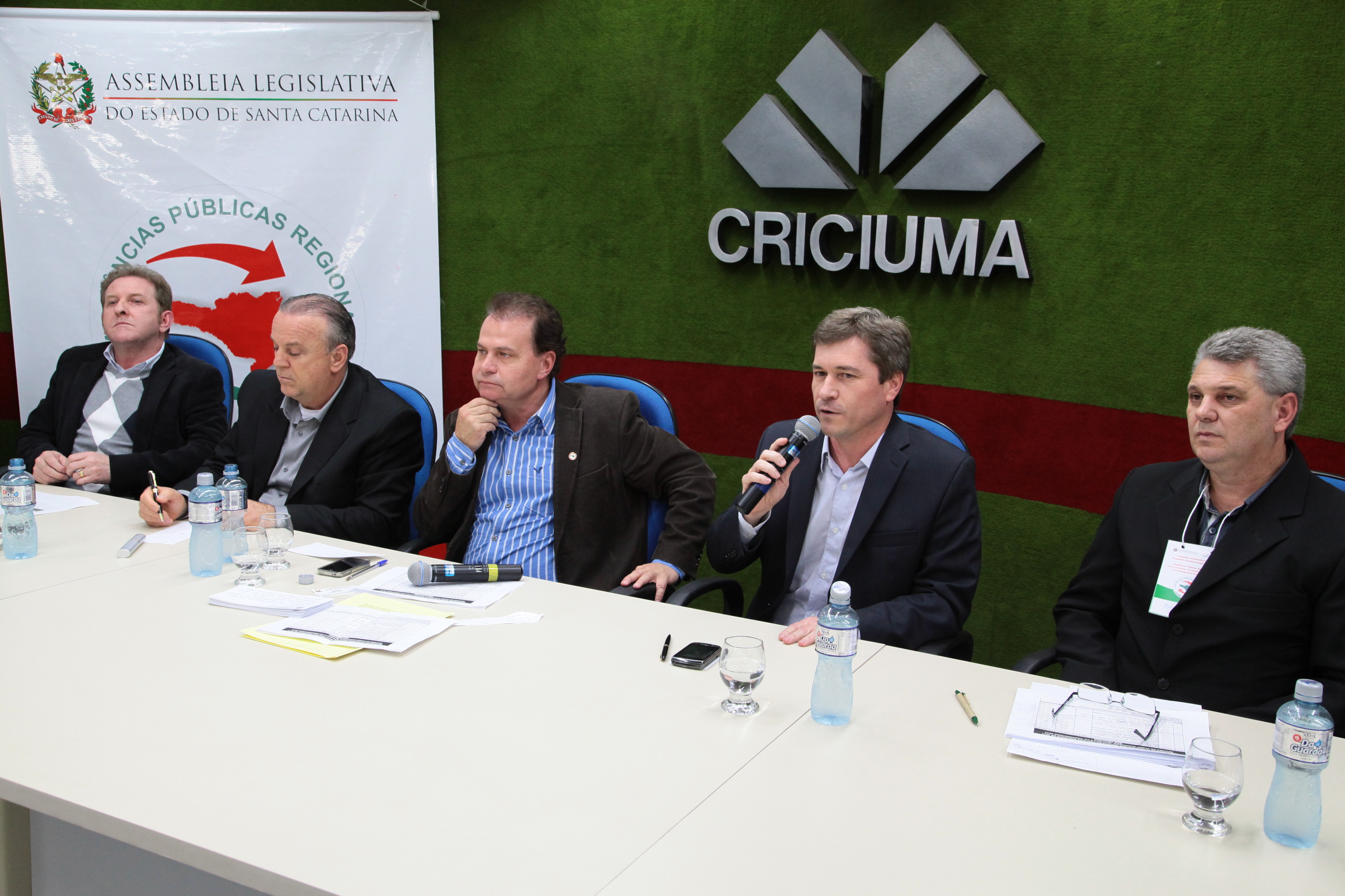 Audiência Pública do Orçamento Regionalizado em Criciúma. Foto: Miriam Zomer