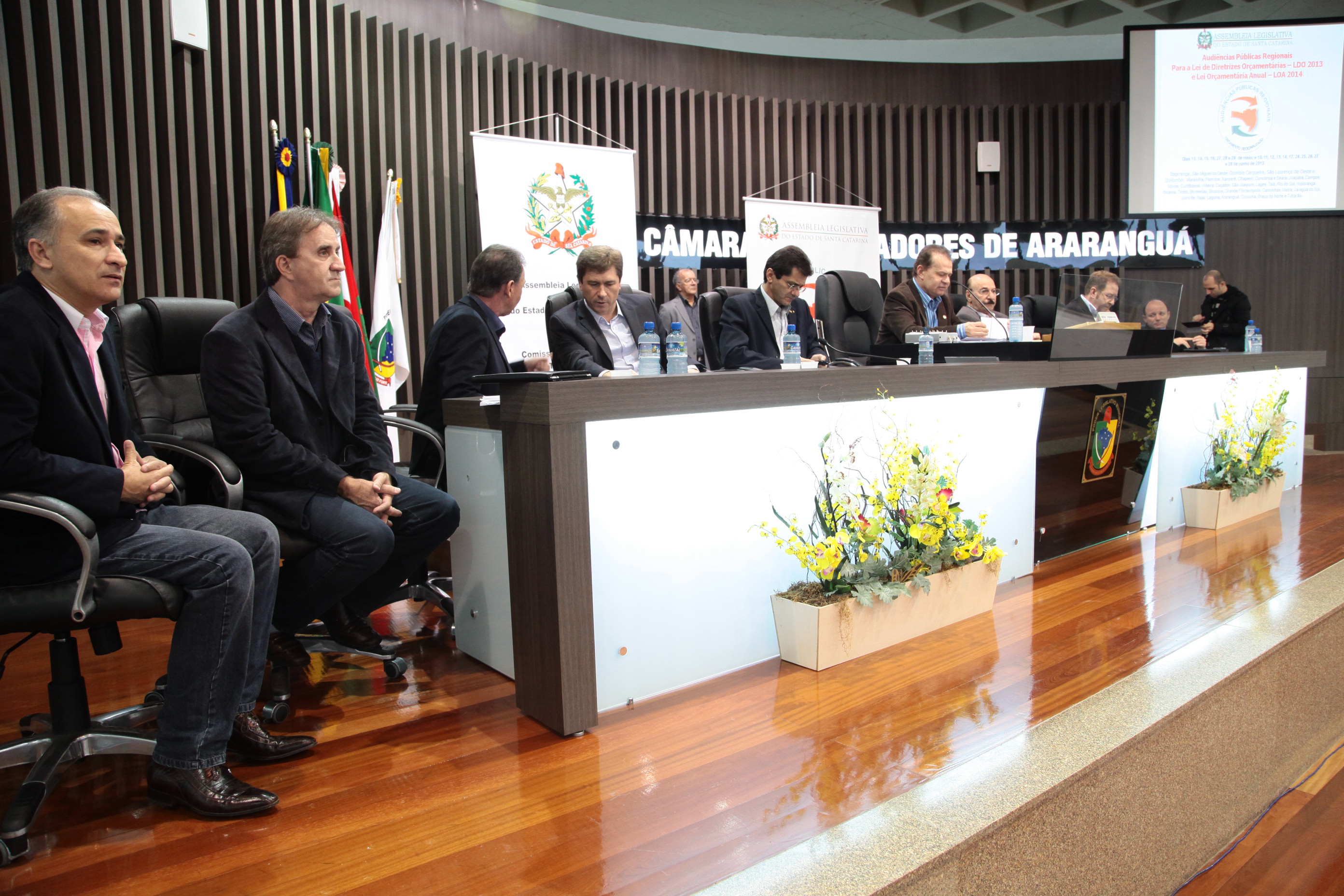 Audiência Pública do Orçamento Regionalizado em Araranguá. Foto: Miriam Zomer