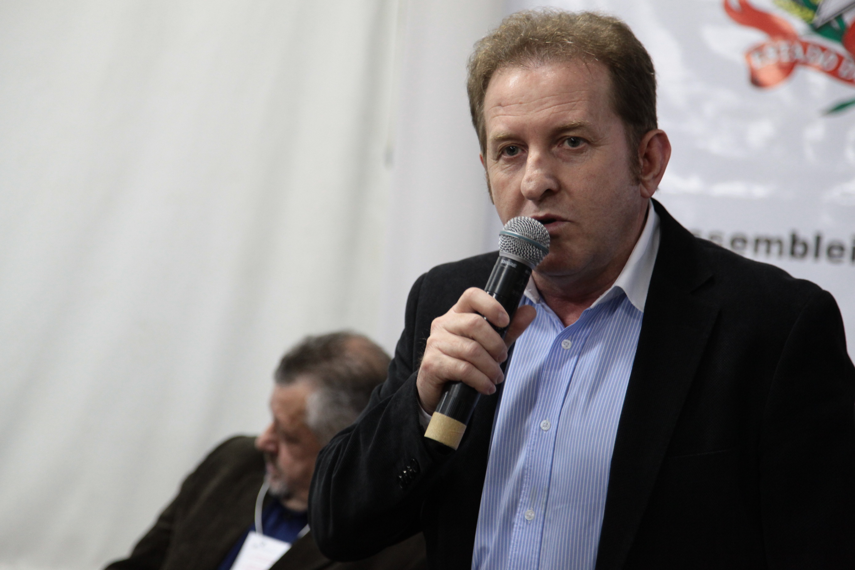Audiência Pública do Orçamento Regionalizado em Tubarão. Deputado Valmir Comin.  Foto: Miriam Zomer