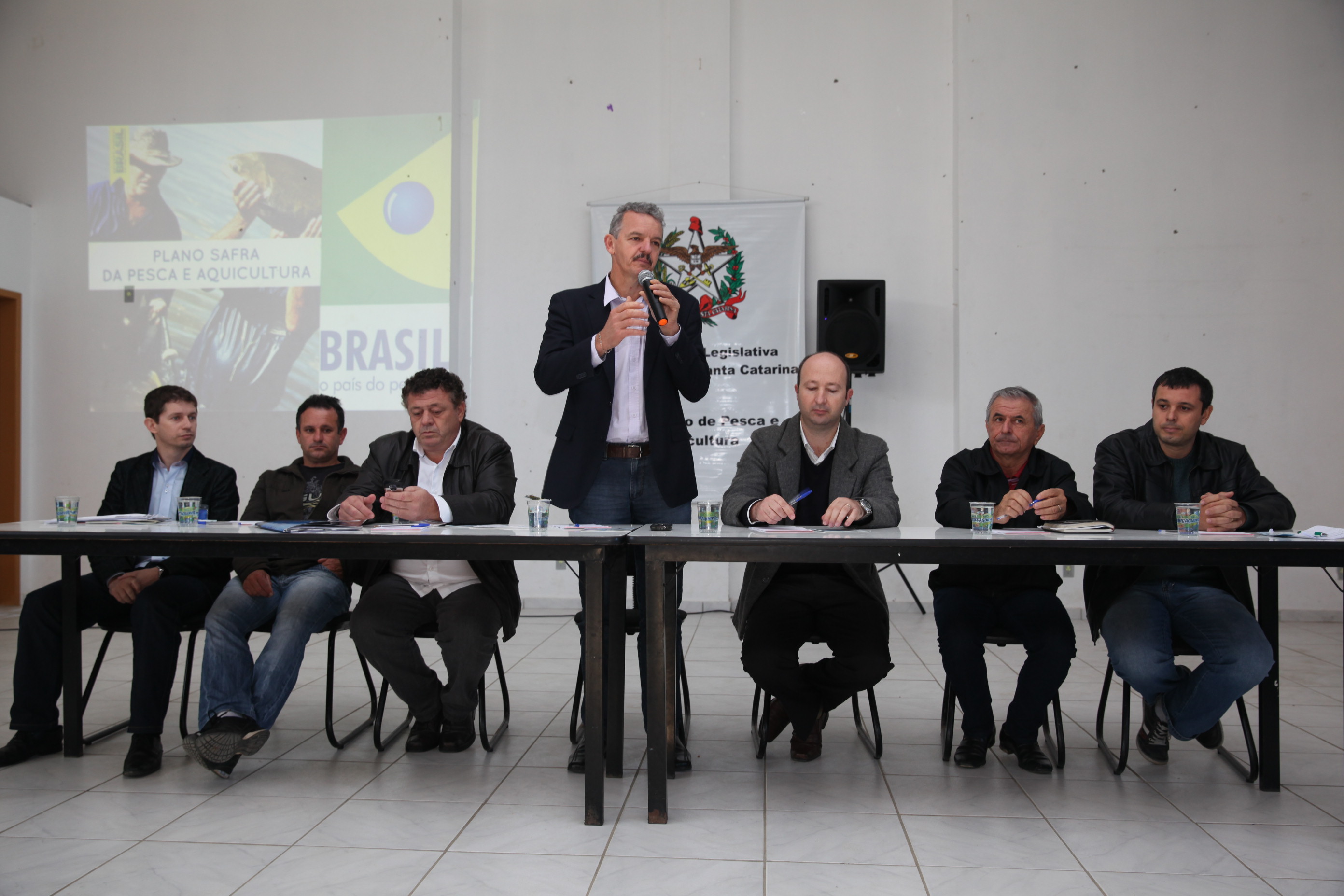 Seminário sobre o Plano Safra da Pesca e Aquicultura em Imaruí