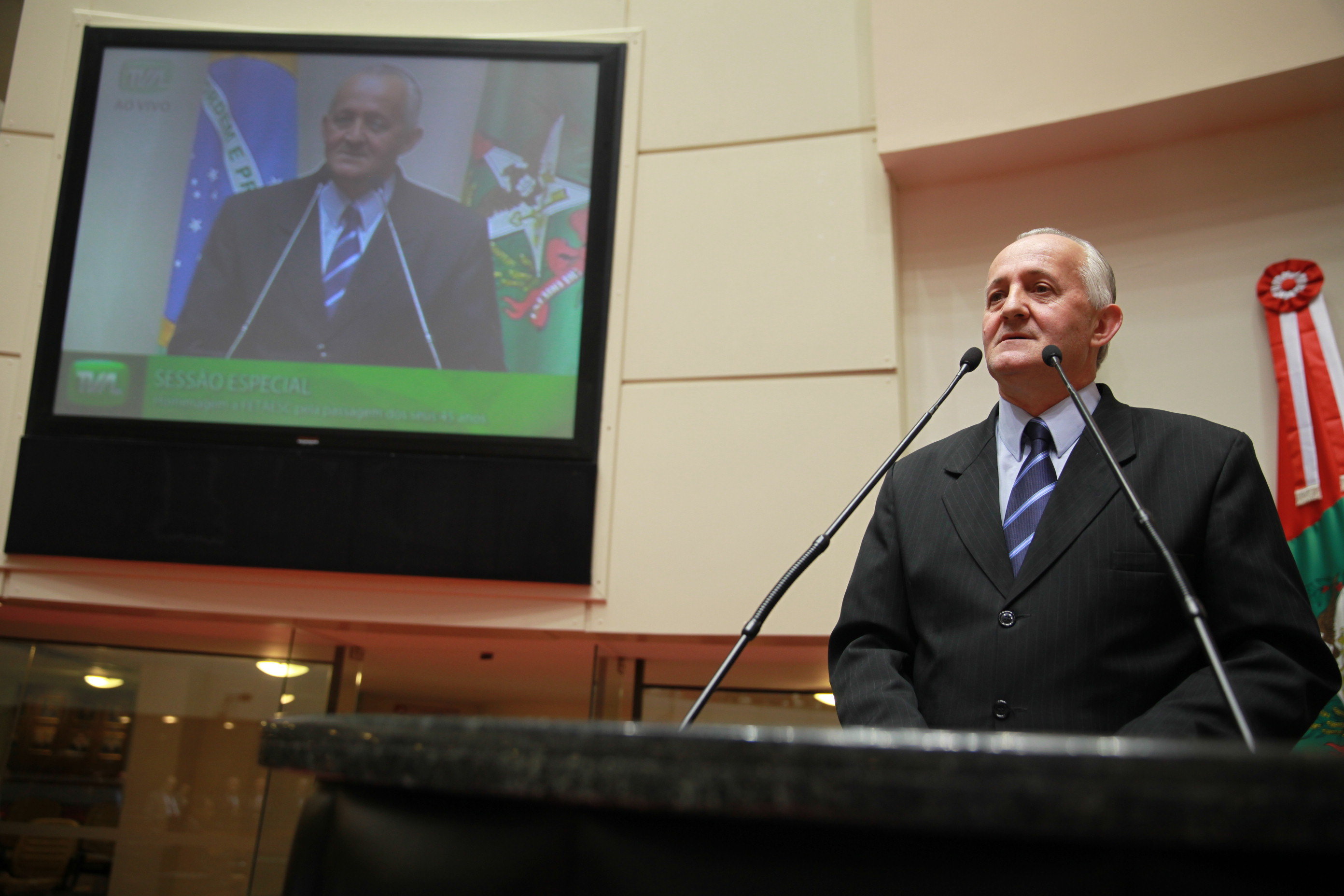 Sessão Especial - Homenagem à FETAESC - 45 Anos - Foto: Lucas Gabriel Diniz
