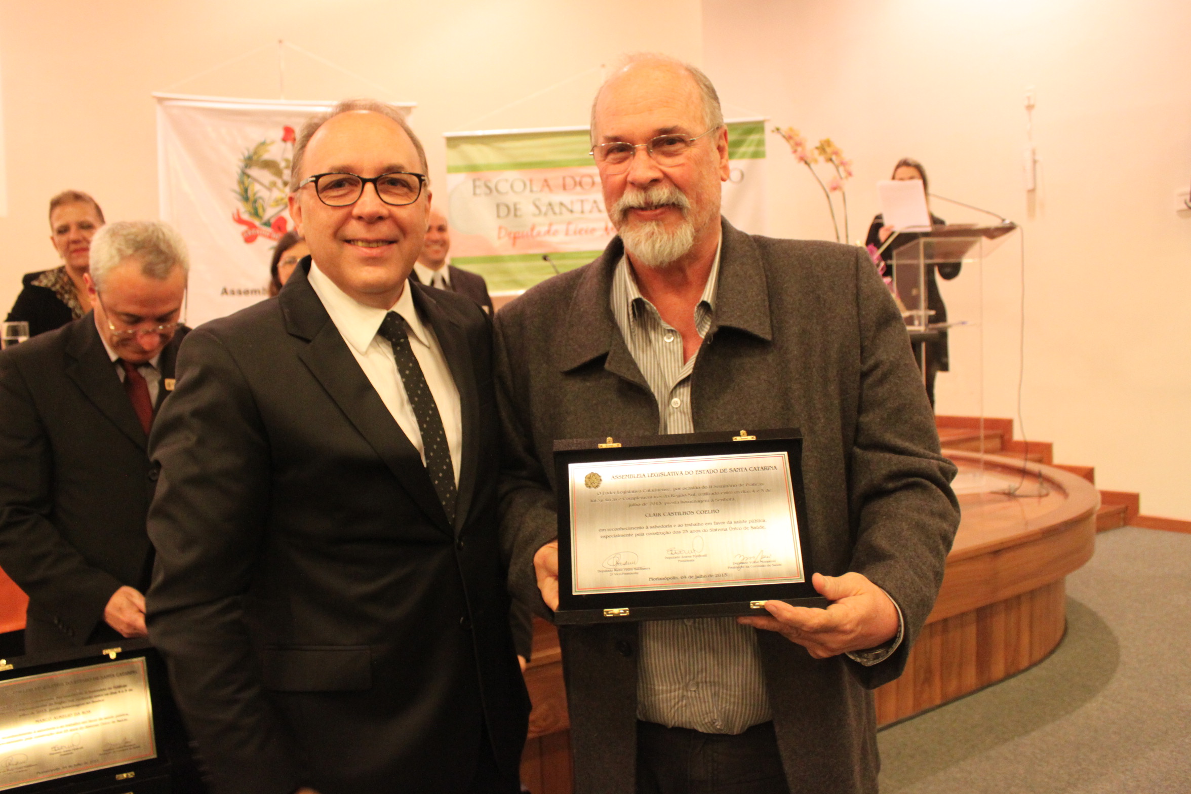 Abertura do II Seminário de Práticas Integrativas e Complementares no SUS da Região Sul. Foto: Luiz Fermino Hames