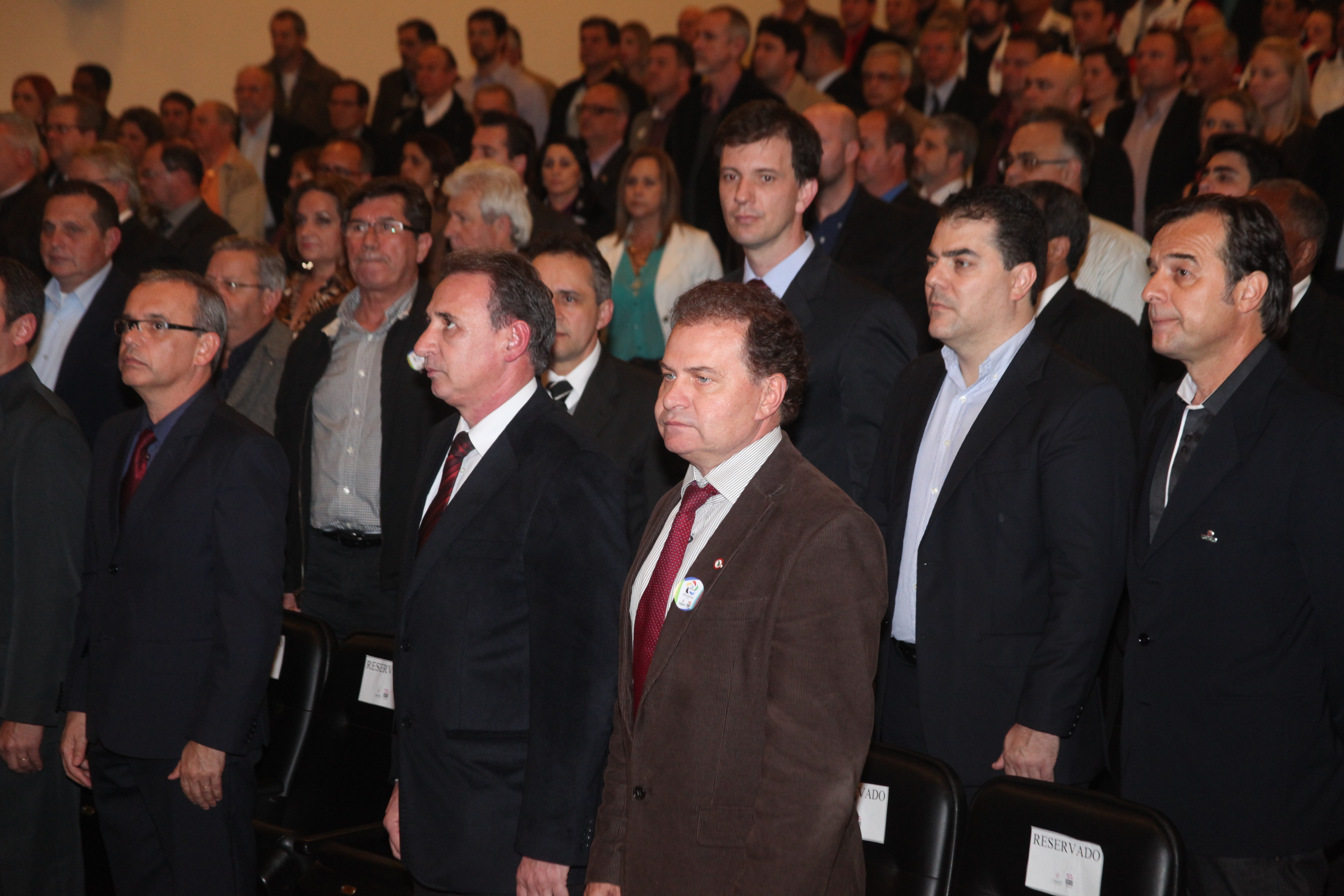 Ato Solene em comemoração à quinquagésima terceira edição dos Jogos Abertos de Santa Catarina e Lançamento oficial dos 53ºs JASC. Foto: Fábio Queiroz