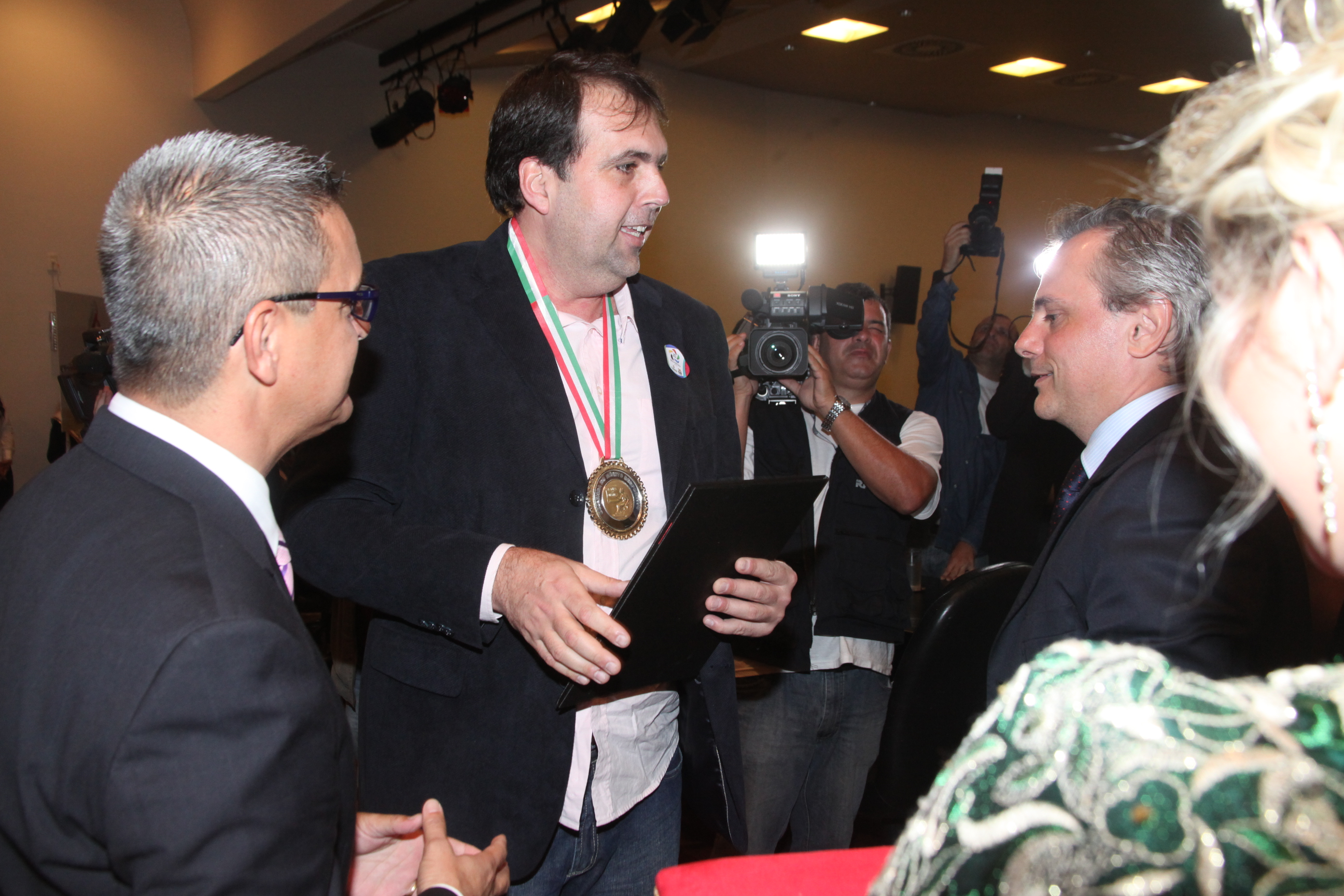 Ato Solene em comemoração à quinquagésima terceira edição dos Jogos Abertos de Santa Catarina e Lançamento oficial dos 53ºs JASC. Foto: Fábio Queiroz