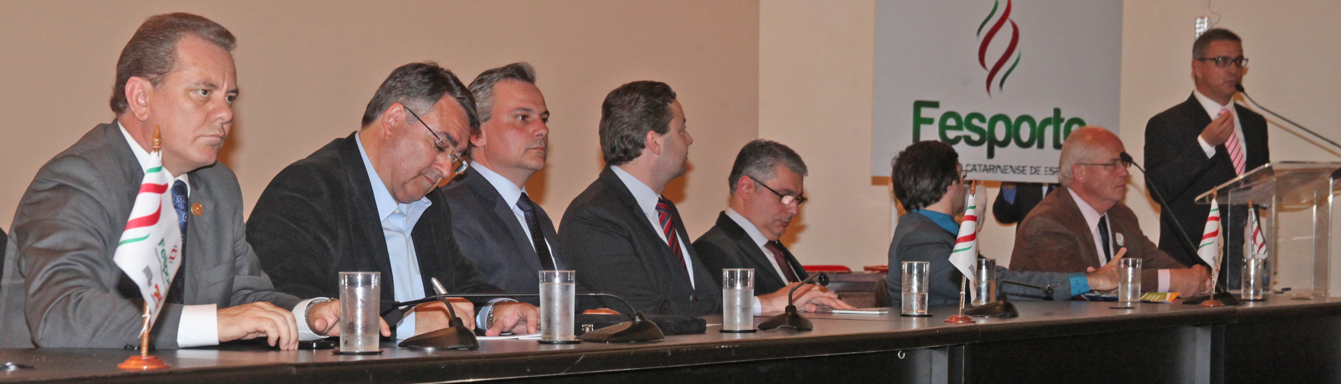 Ato Solene em comemoração à quinquagésima terceira edição dos Jogos Abertos de Santa Catarina e Lançamento oficial dos 53ºs JASC. Foto: Fábio Queiroz