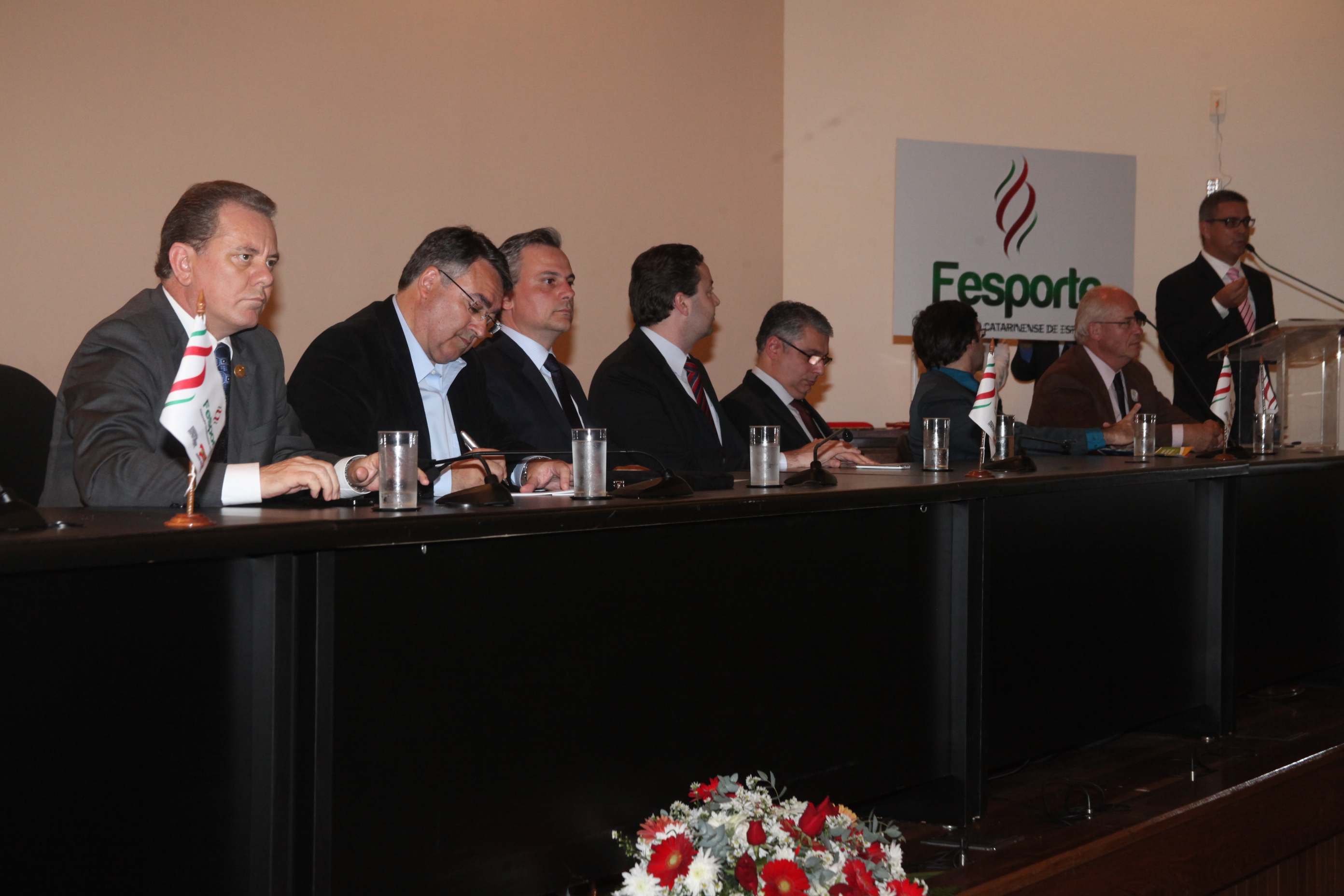 Ato Solene em comemoração à quinquagésima terceira edição dos Jogos Abertos de Santa Catarina e Lançamento oficial dos 53ºs JASC. Foto: Fábio Queiroz