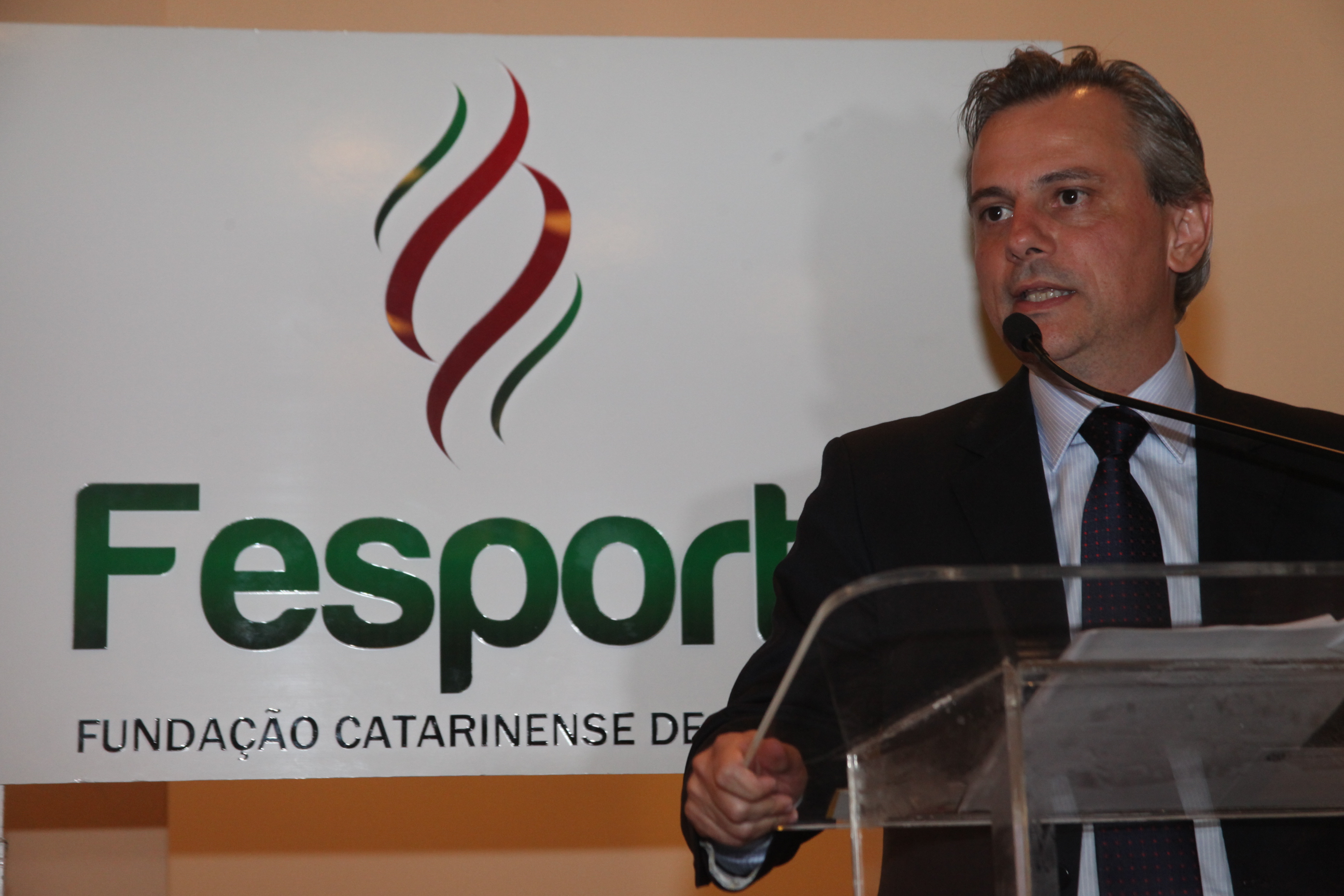 Ato Solene em comemoração à quinquagésima terceira edição dos Jogos Abertos de Santa Catarina e Lançamento oficial dos 53ºs JASC. Foto: Fábio Queiroz