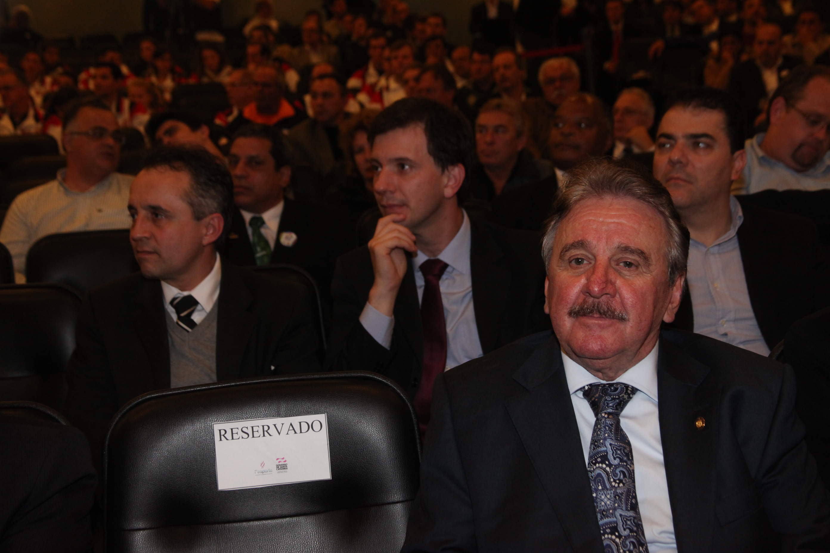 Ato Solene em comemoração à quinquagésima terceira edição dos Jogos Abertos de Santa Catarina e Lançamento oficial dos 53ºs JASC. Foto: Fábio Queiroz