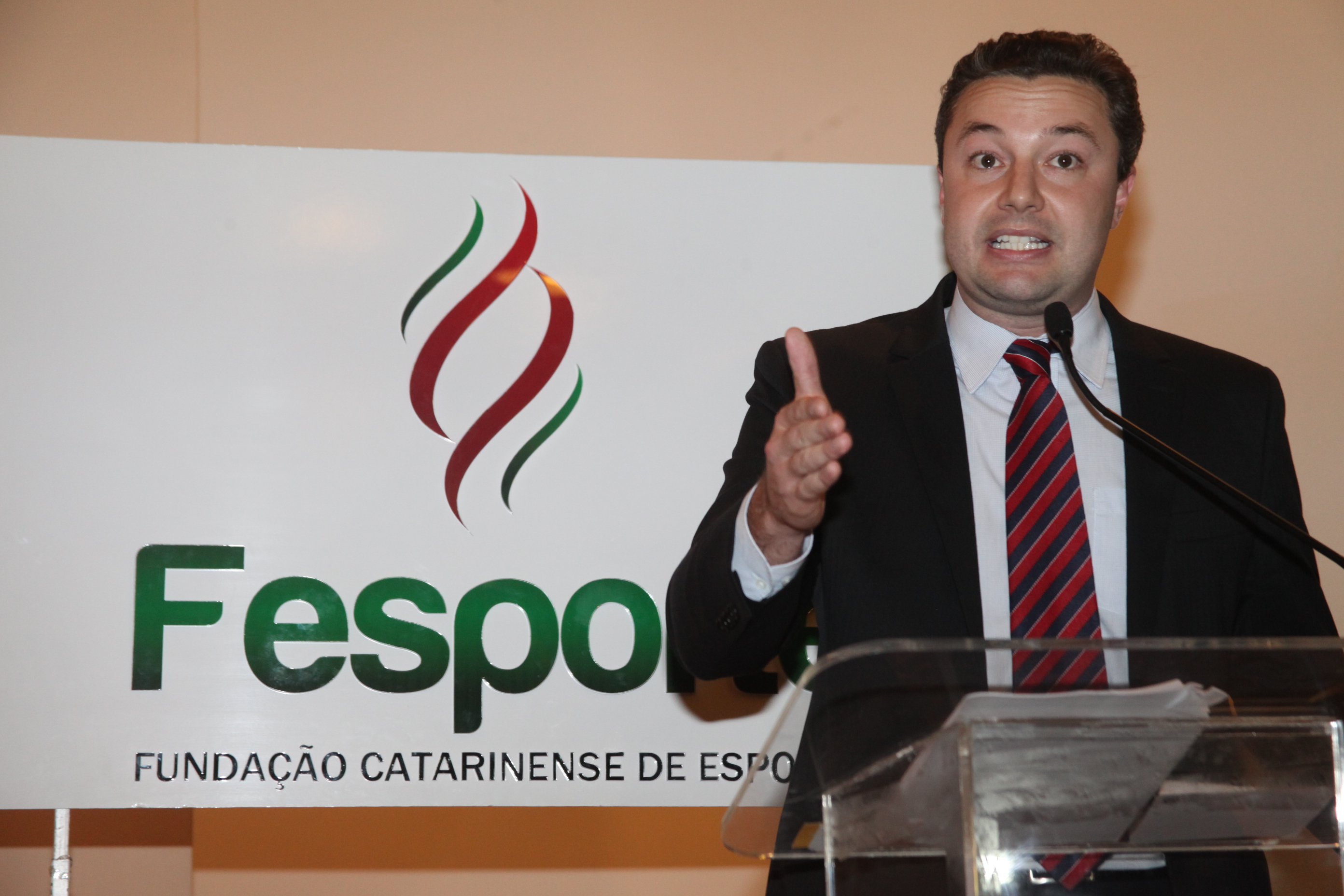 Ato Solene em comemoração à quinquagésima terceira edição dos Jogos Abertos de Santa Catarina e Lançamento oficial dos 53ºs JASC. Foto: Fábio Queiroz