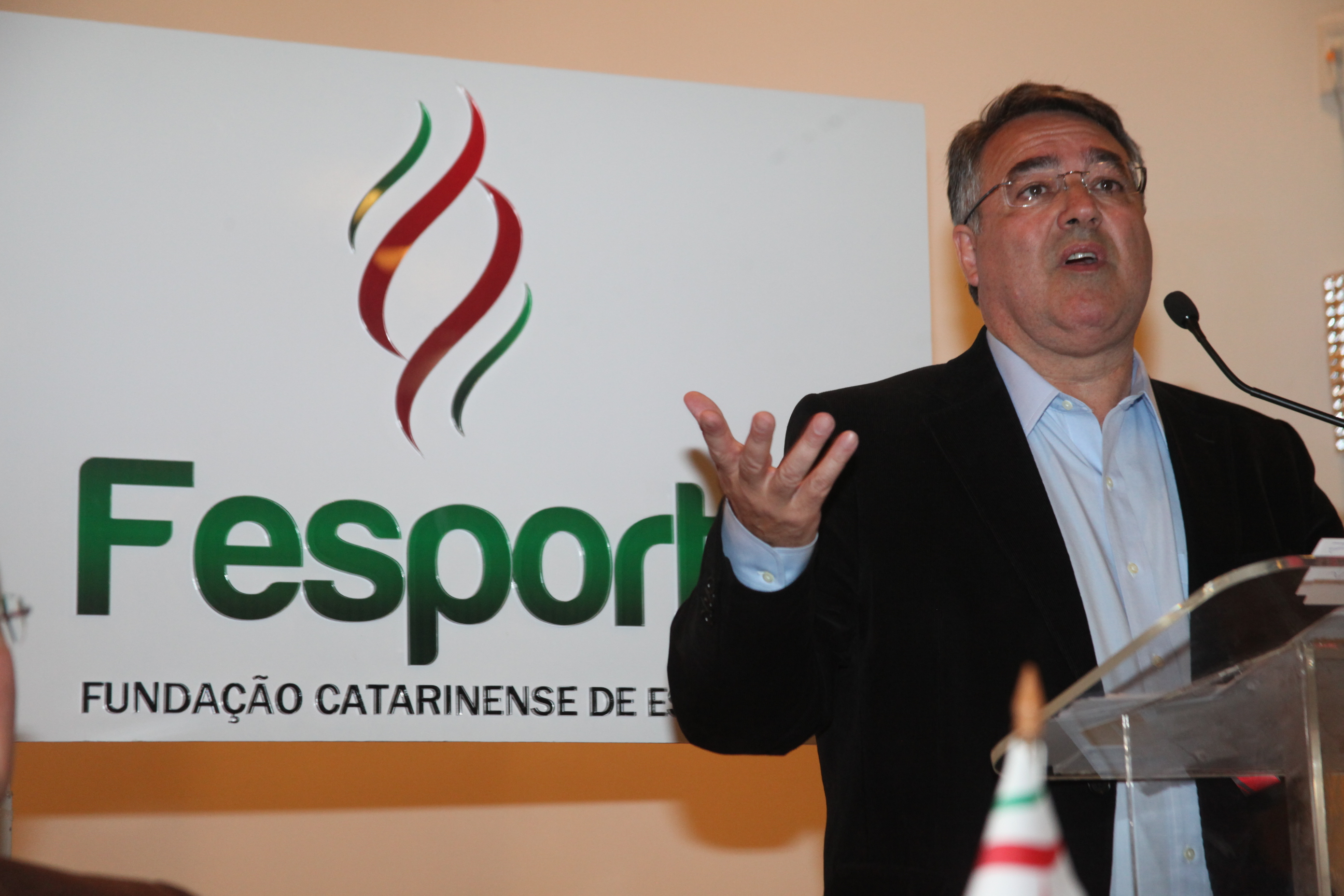Ato Solene em comemoração à quinquagésima terceira edição dos Jogos Abertos de Santa Catarina e Lançamento oficial dos 53ºs JASC. Foto: Fábio Queiroz